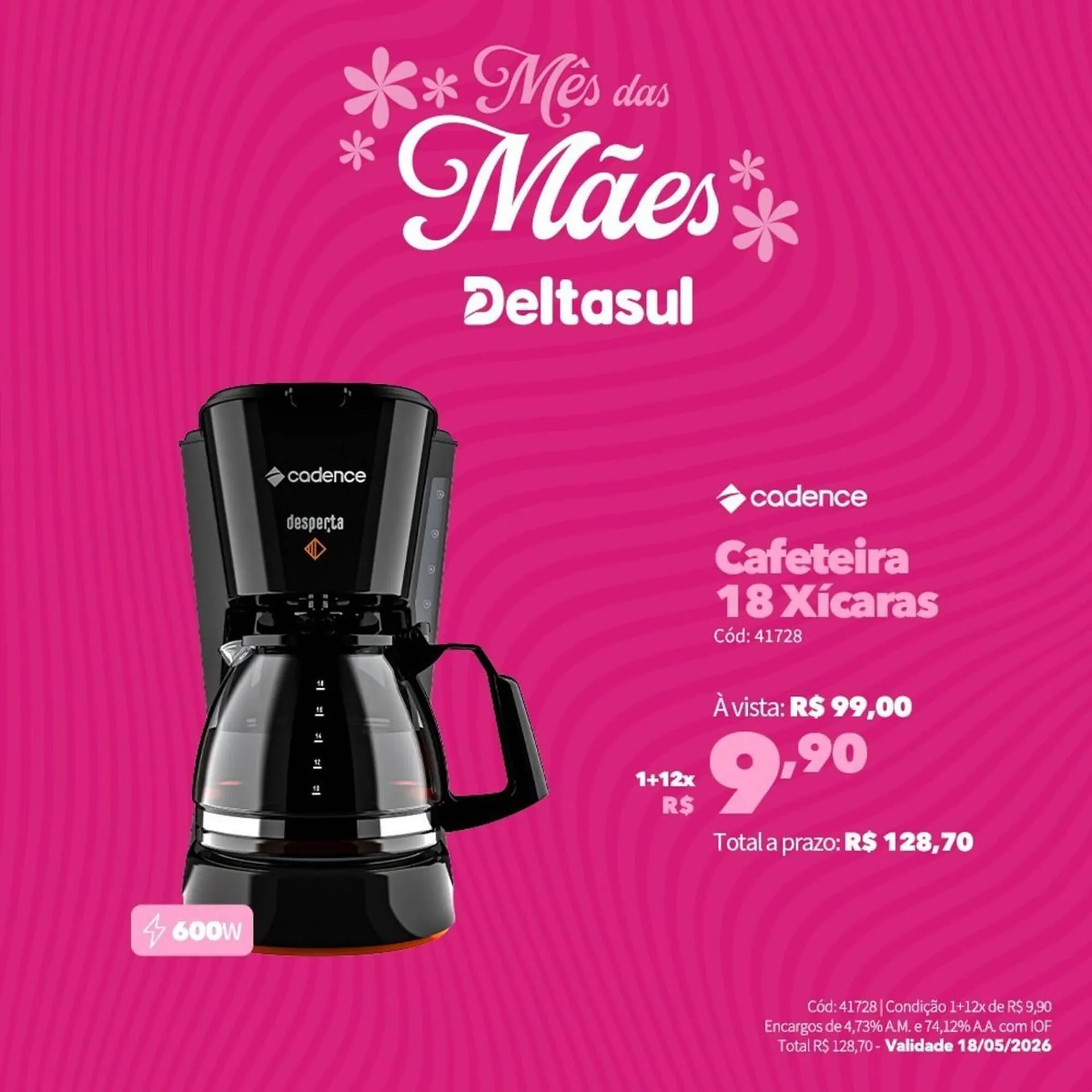 Encarte de Folheto Deltasul 4 de maio até 18 de maio 2026 - Pagina 1