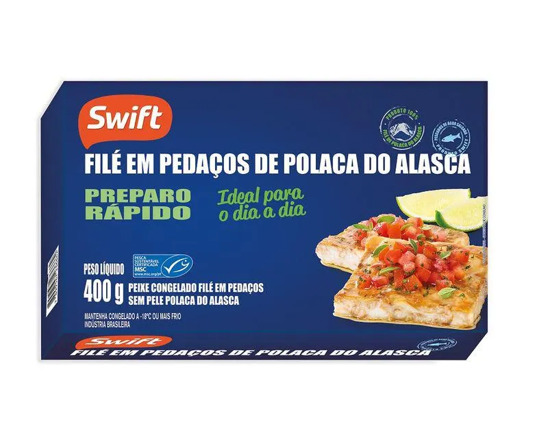 Peixe Polaca Alaska Swift 400g