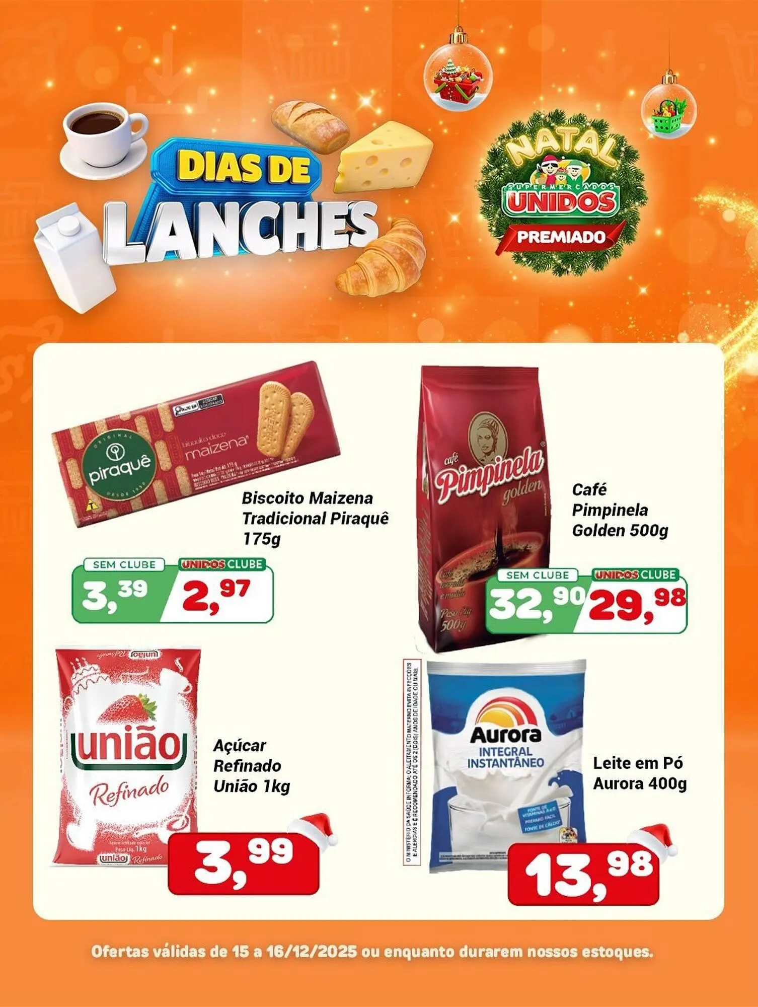 Encarte de Encarte Supermercados Unidos 15 de dezembro até 16 de dezembro 2025 - Pagina 1