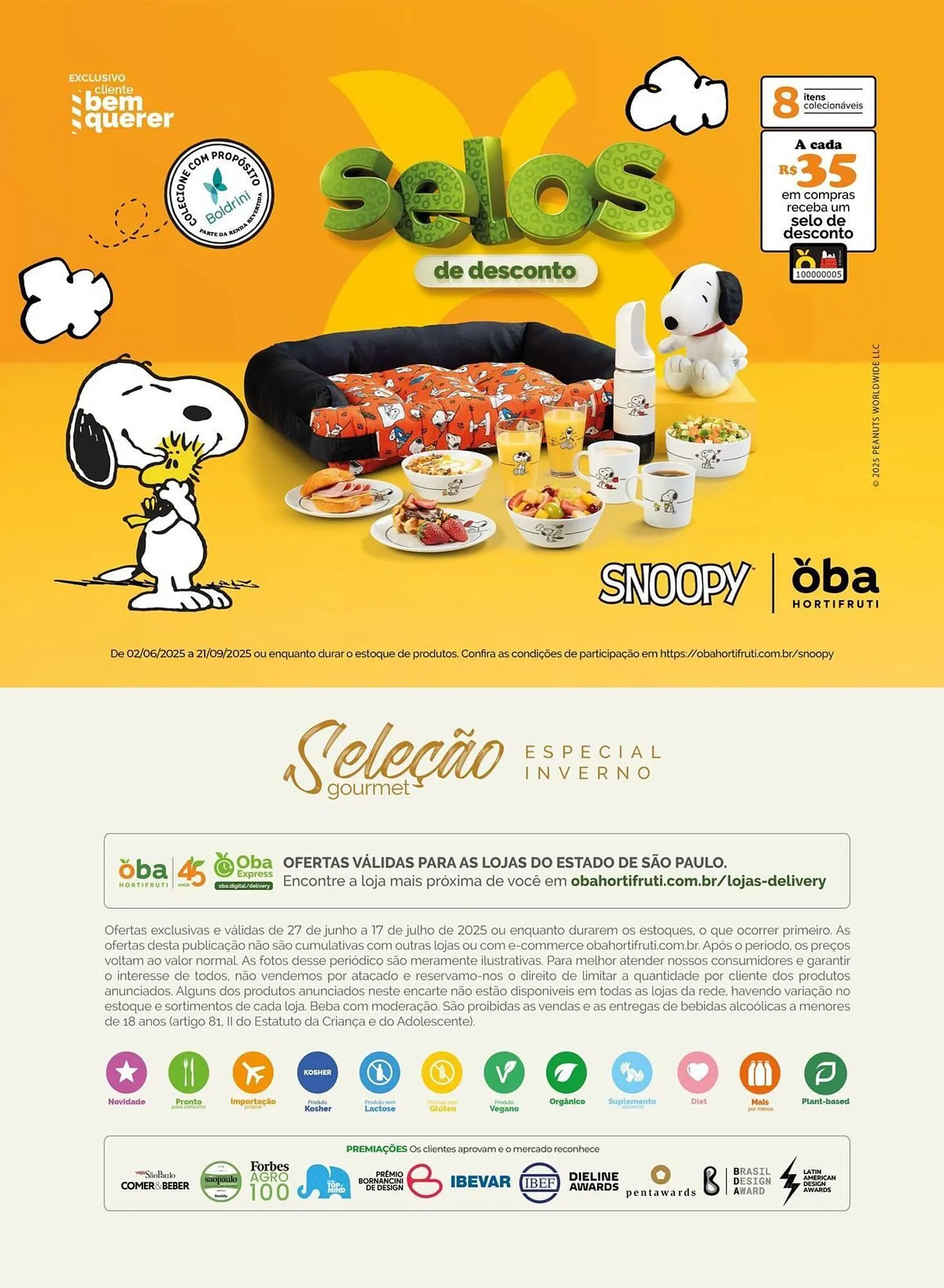 Encarte de Catálogo Oba Hortifruti 27 de junho até 17 de julho 2025 - Pagina 16