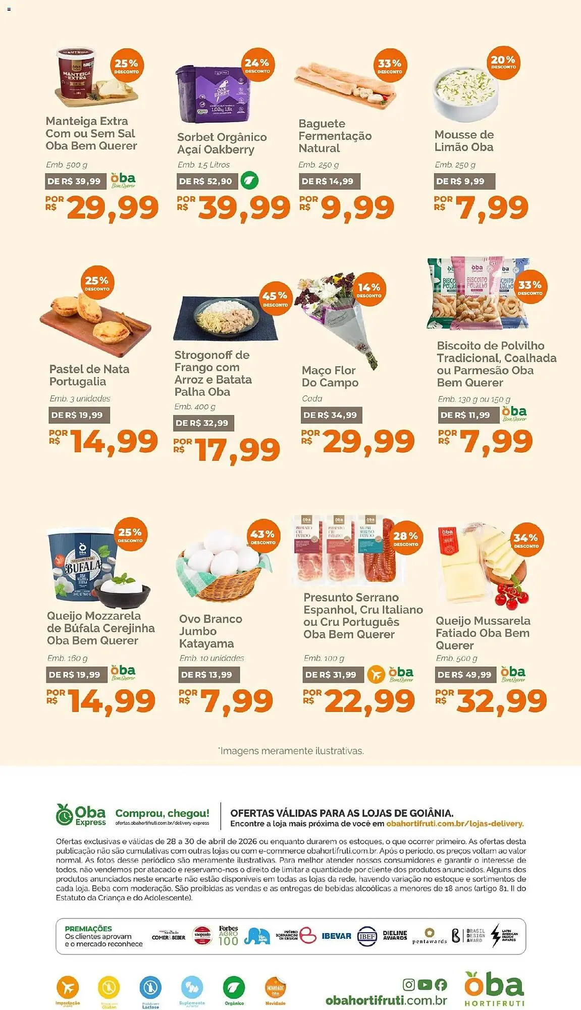 Encarte de Folheto Oba Hortifruti 28 de abril até 30 de abril 2026 - Pagina 5