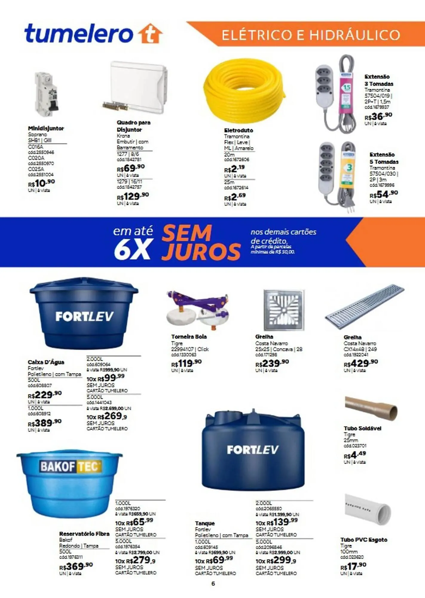 Encarte de Catálogo Tumelero 3 de março até 25 de março 2026 - Pagina 6
