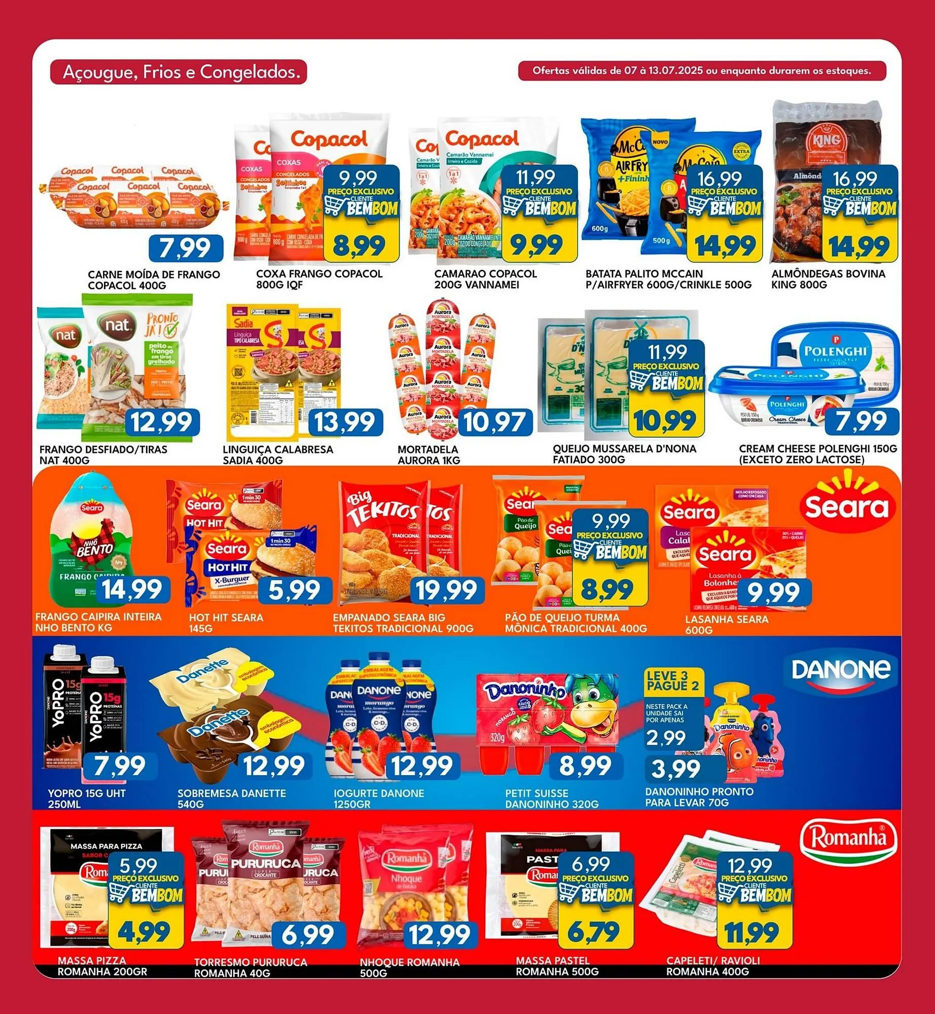 Encarte de Catálogo Rancho Bom Supermercados 7 de julho até 13 de julho 2025 - Pagina 5