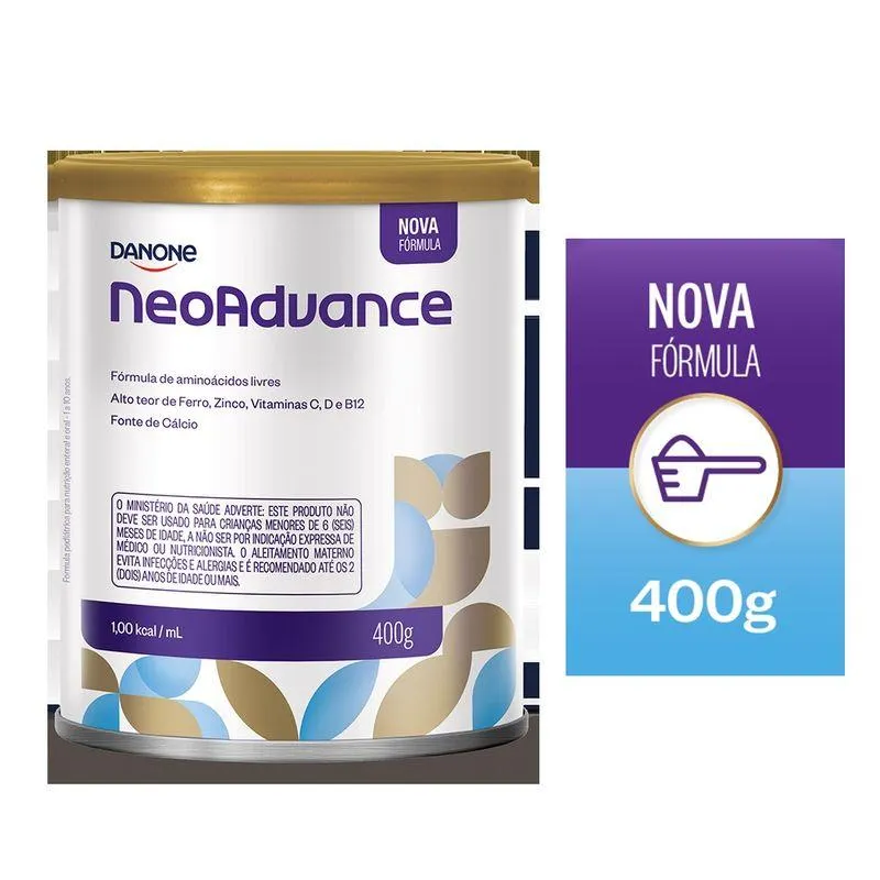 Fórmula Infantil Danone NeoAdvance 400g