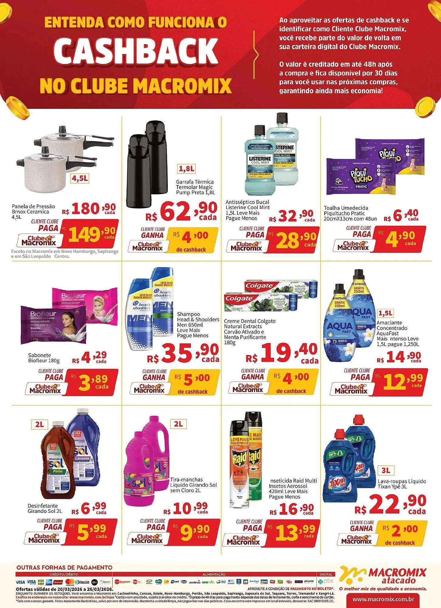 Encarte de Catálogo Macromix Atacado 20 de março até 26 de março 2026 - Pagina 3