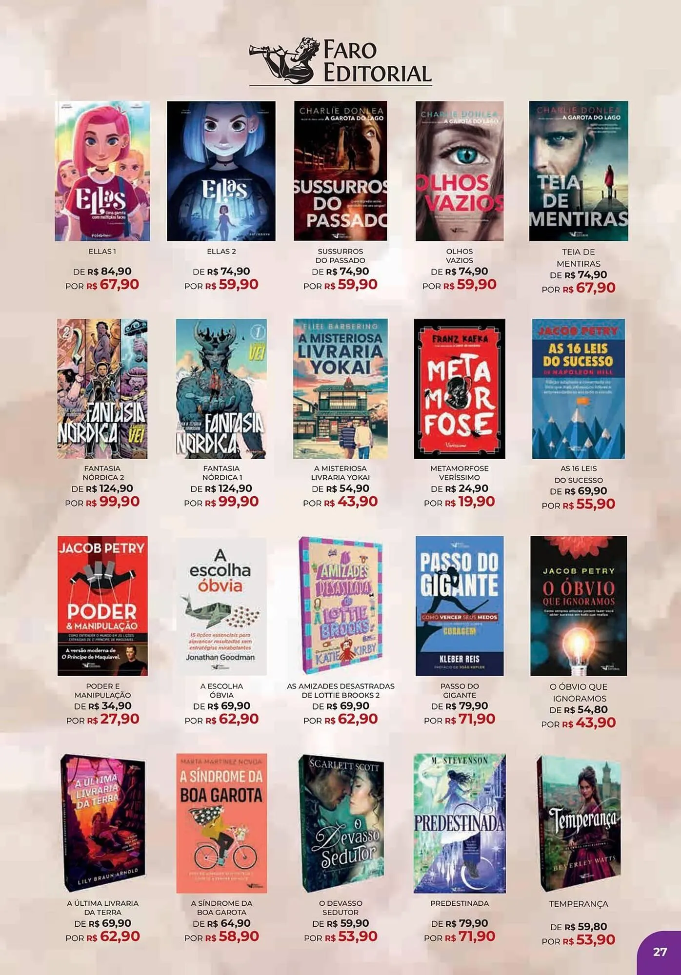 Encarte de Catálogo Livraria Leitura 1 de agosto até 30 de setembro 2025 - Pagina 27