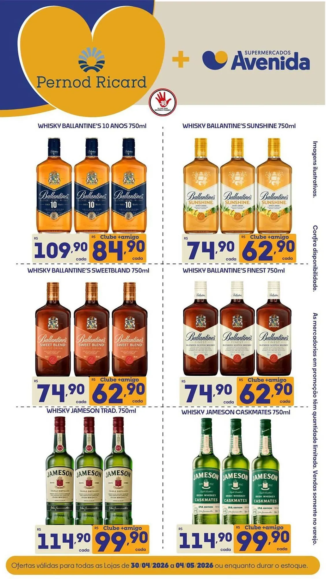 Encarte de Catálogo Supermercados Avenida 30 de abril até 4 de maio 2026 - Pagina 1