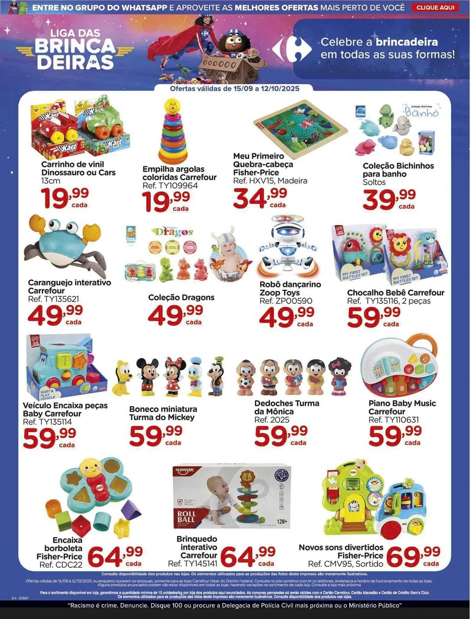 Encarte de Folheto Carrefour 15 de setembro até 12 de outubro 2025 - Pagina 19