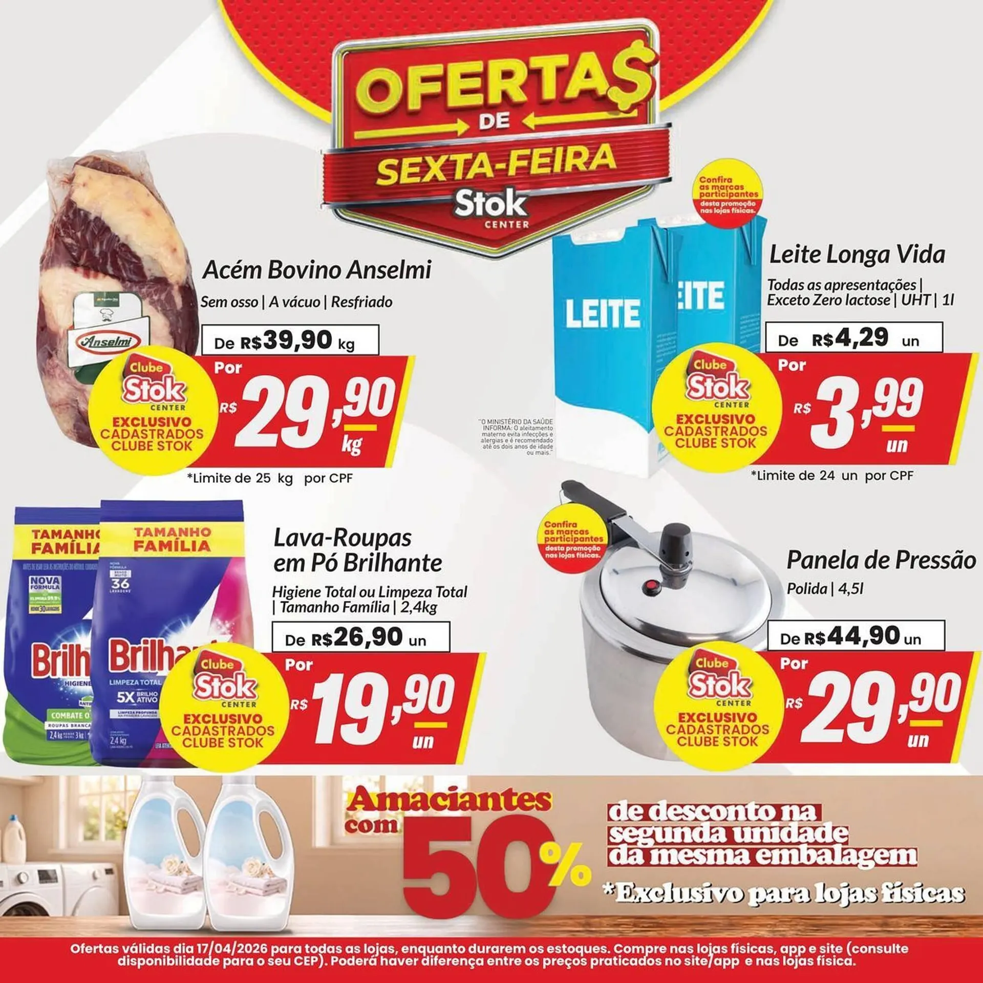 Encarte de Encarte Stok Center 17 de abril até 17 de abril 2026 - Pagina 1