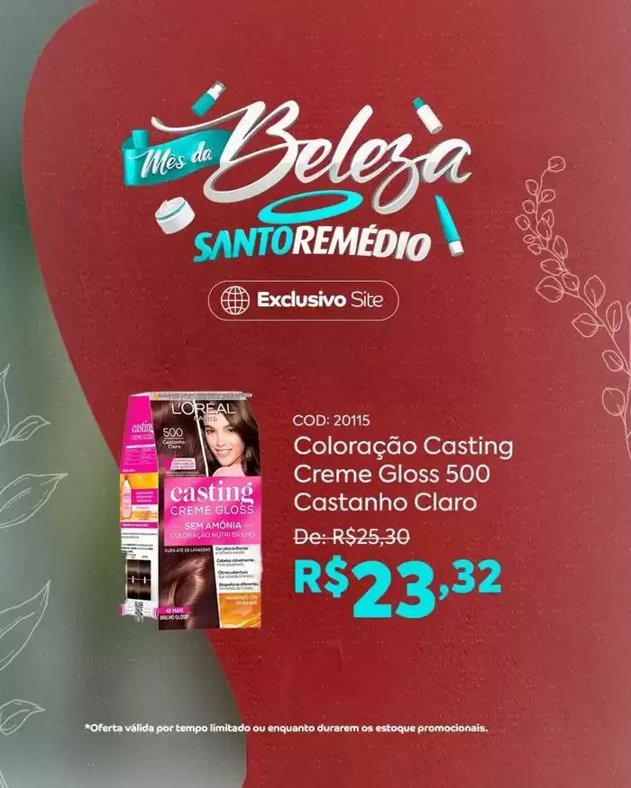 Encarte de Encarte Drogarias Santo Remedio 8 de abril até 16 de abril 2025 - Pagina 3