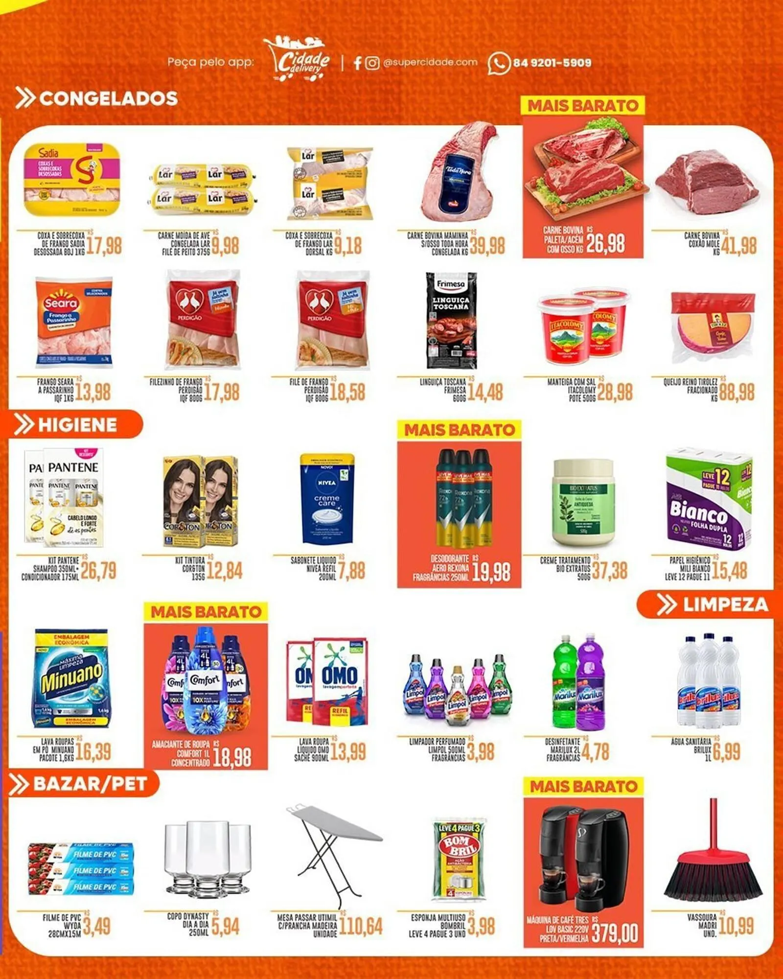 Encarte de Catálogo Cidade Supermercados 26 de maio até 29 de maio 2025 - Pagina 3