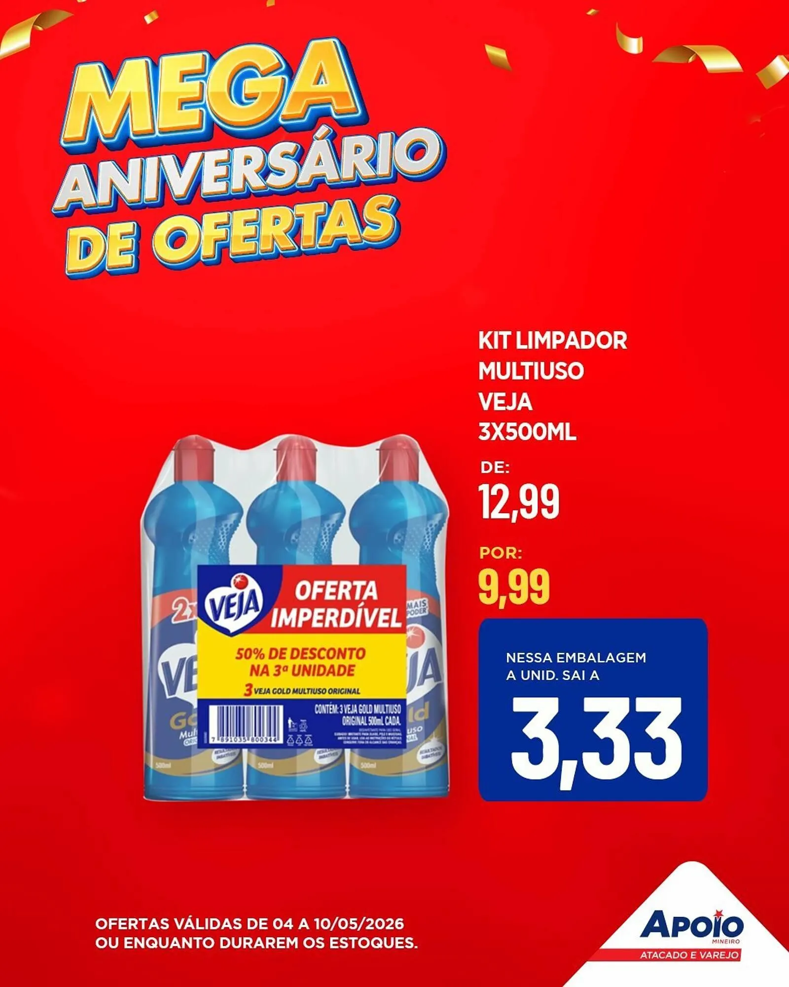 Encarte de Folheto Apoio Mineiro 5 de maio até 10 de maio 2026 - Pagina 9