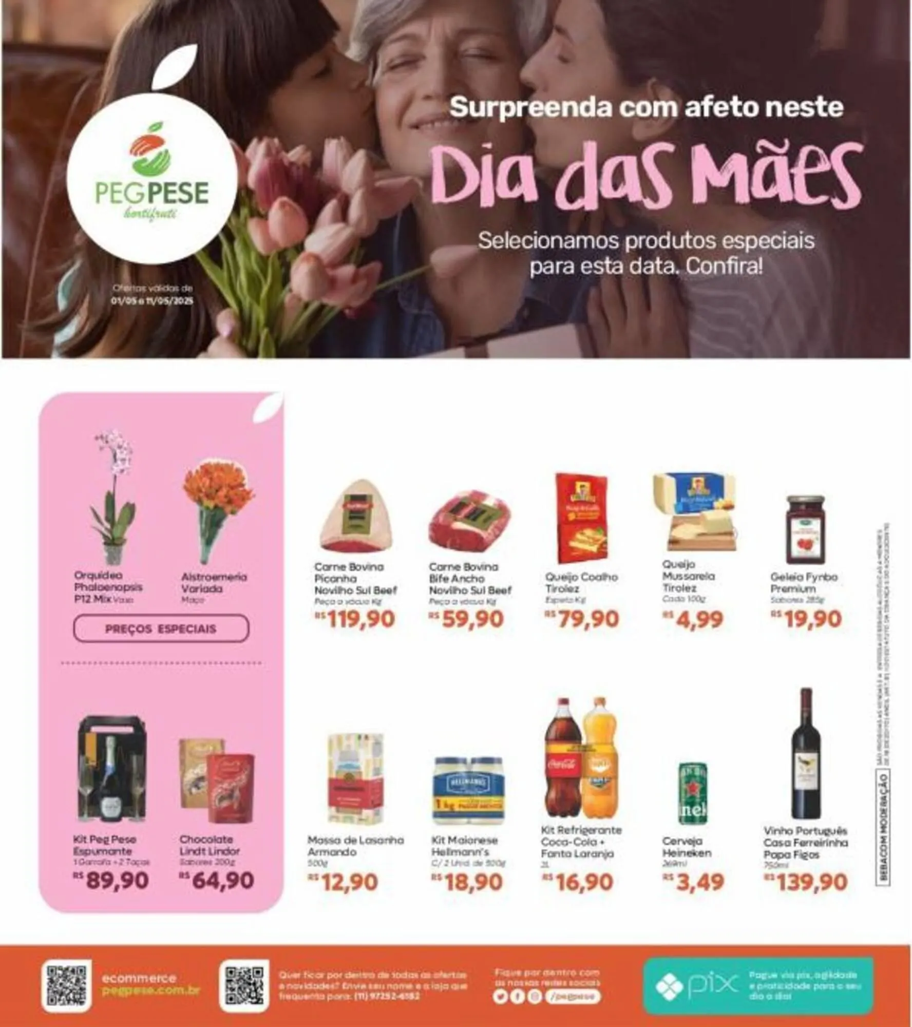 Encarte de Catálogo Peg Pese 1 de maio até 11 de maio 2025 - Pagina 1