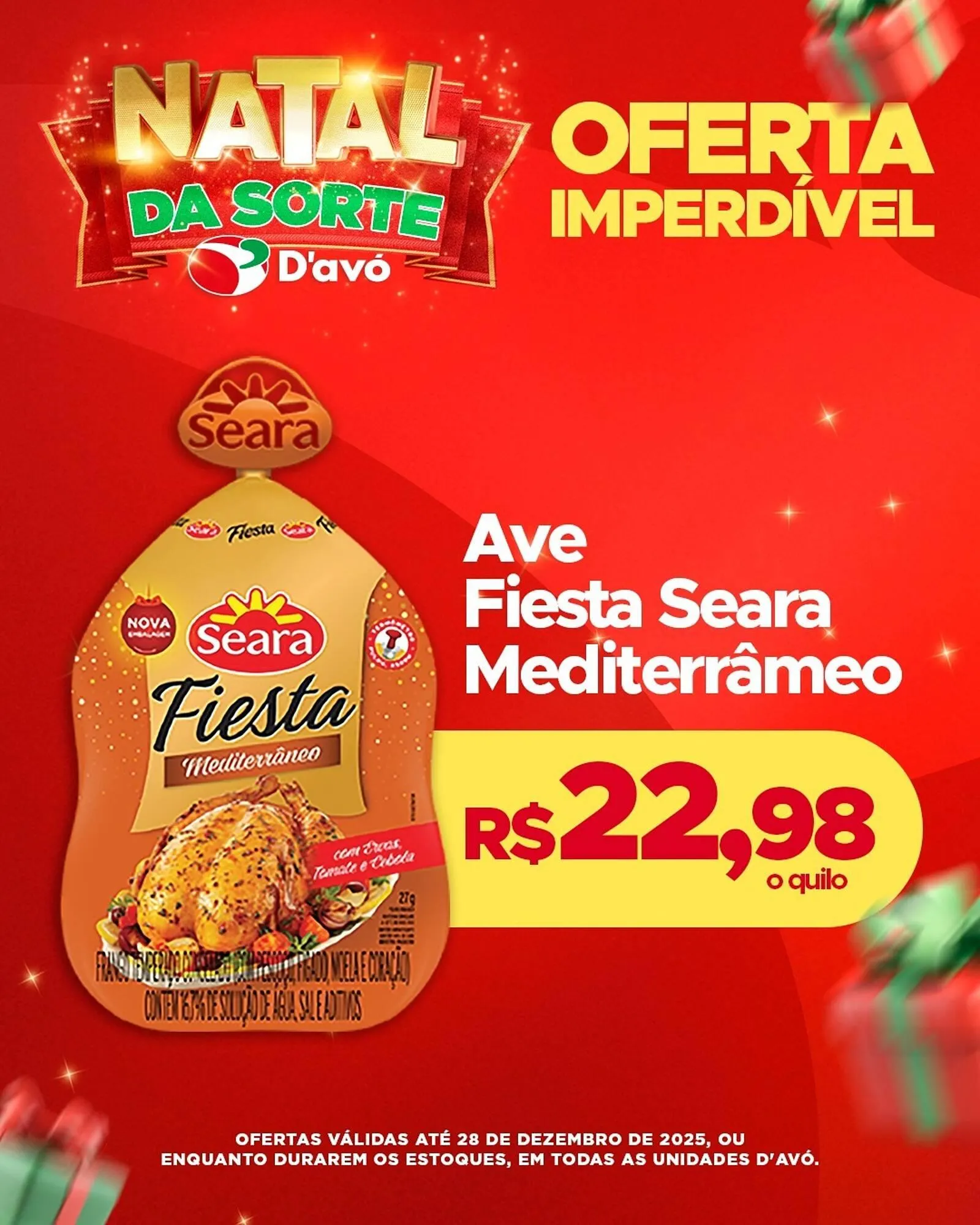 Encarte de Catálogo D'avó Supermercado 23 de dezembro até 28 de dezembro 2025 - Pagina 1