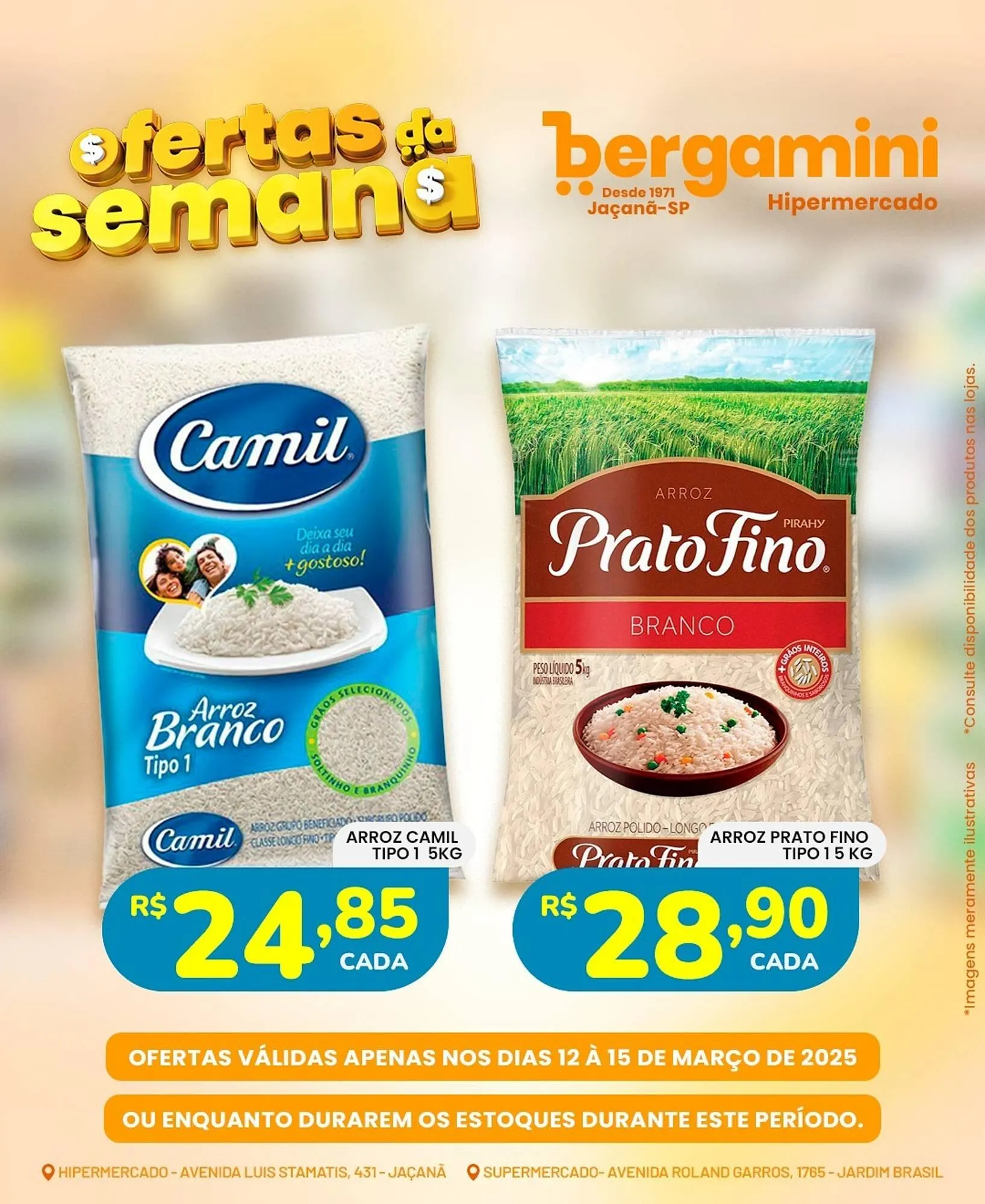 Encarte de Catálogo Supermercado Bergamini 11 de março até 15 de março 2025 - Pagina 2