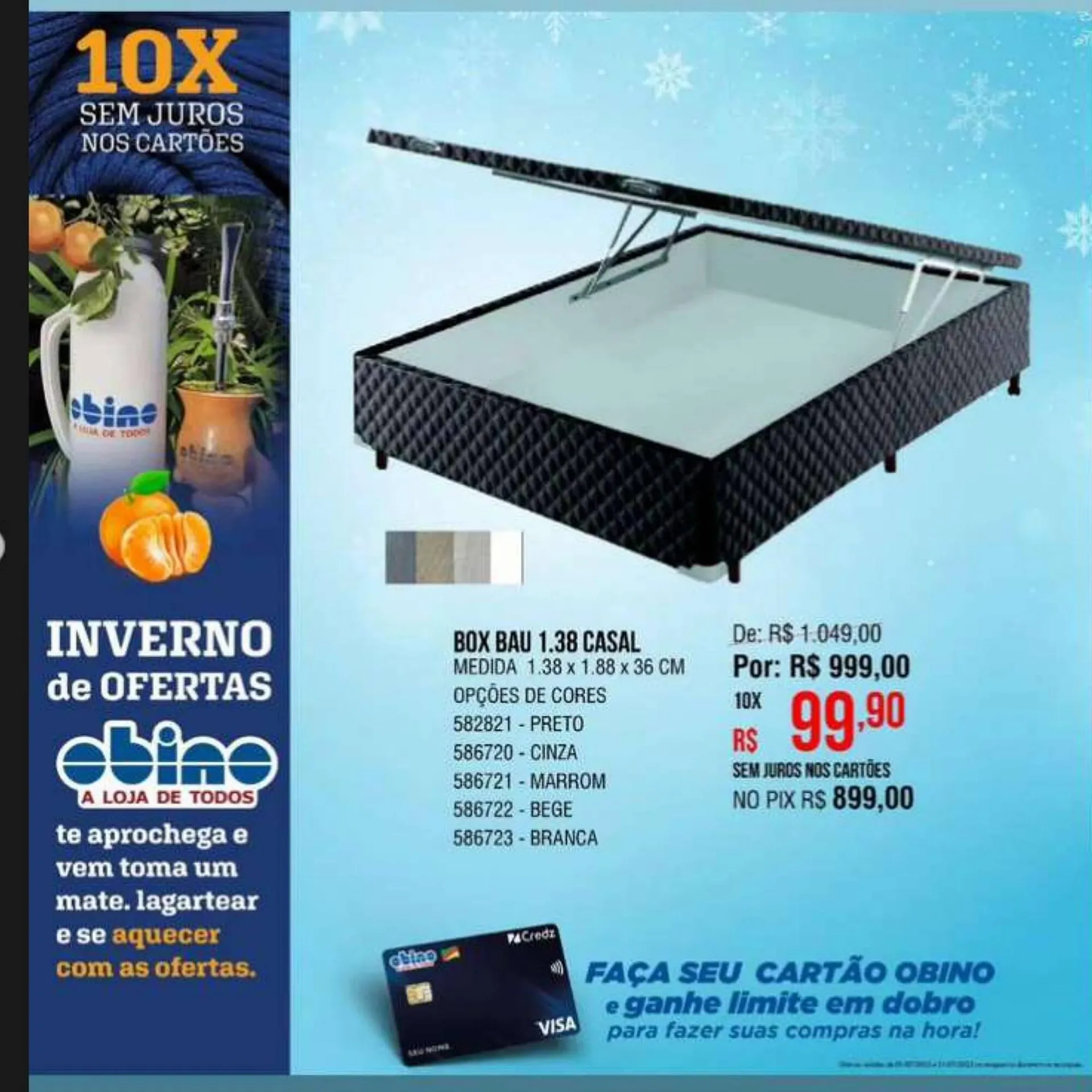 Encarte de Catálogo Lojas Obino 4 de julho até 11 de julho 2023 - Pagina 10