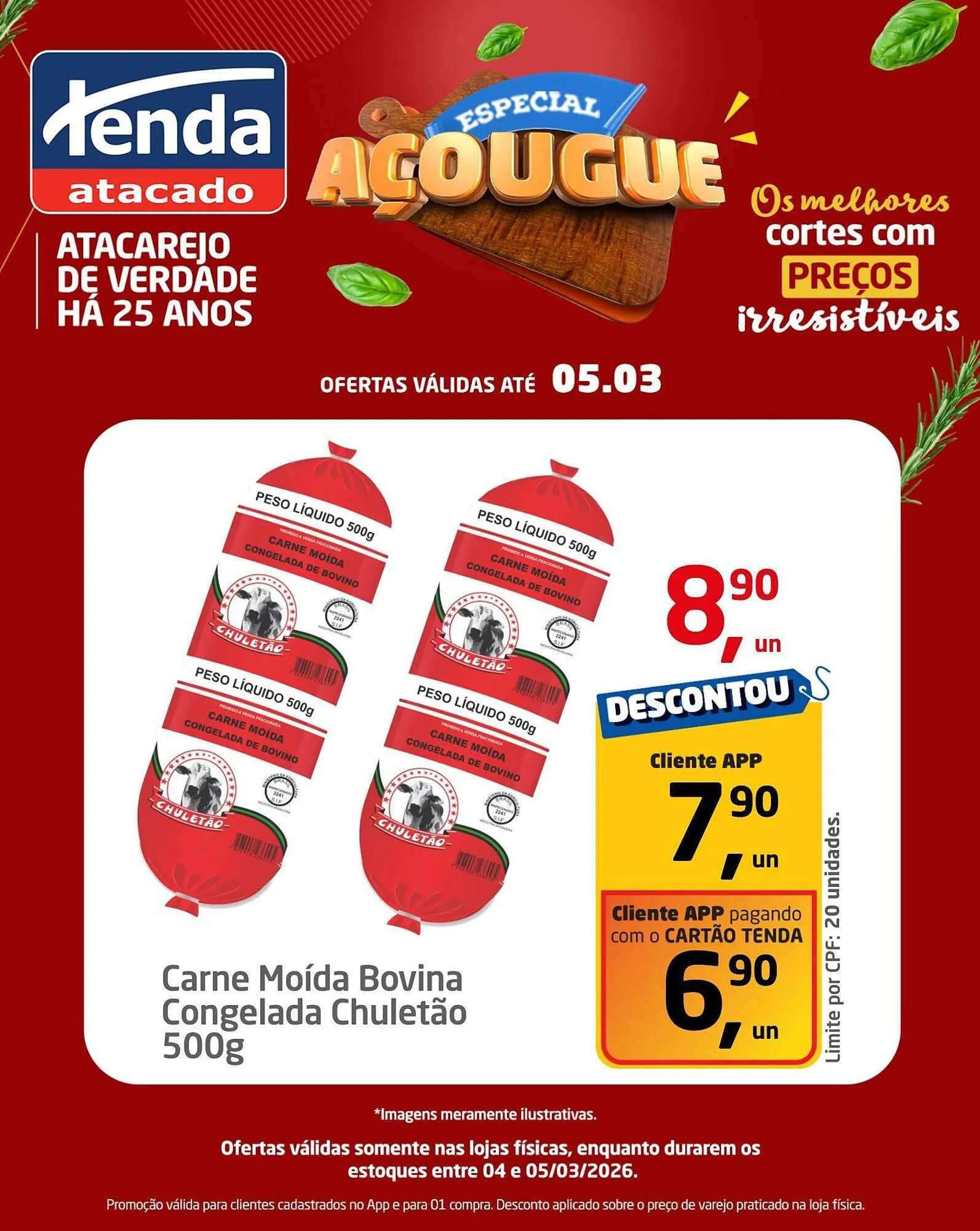 Encarte de Folheto Tenda Atacado 4 de março até 5 de março 2026 - Pagina 4