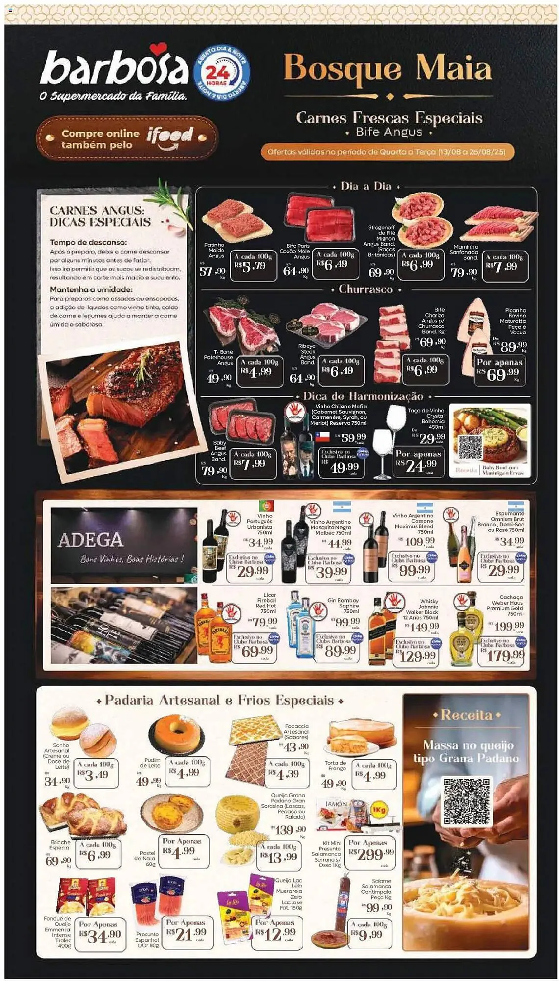 Encarte de Catálogo Barbosa Supermercados 13 de agosto até 26 de agosto 2025 - Pagina 1