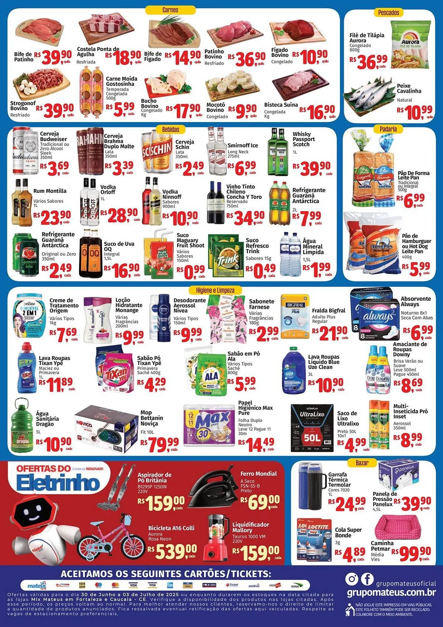 Encarte de Catálogo Supermercados Mateus 30 de junho até 3 de julho 2025 - Pagina 2
