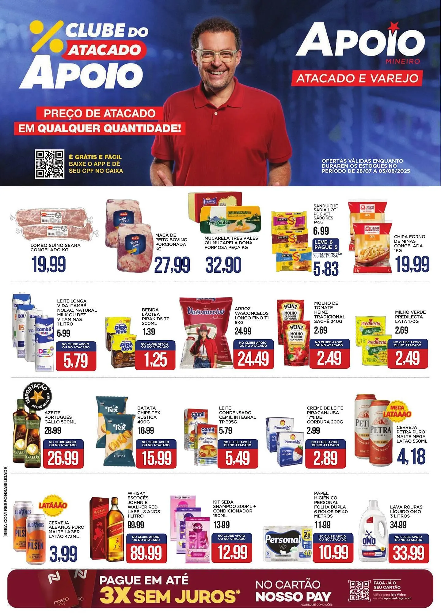 Encarte de Catálogo Apoio Mineiro 28 de julho até 3 de agosto 2025 - Pagina 1