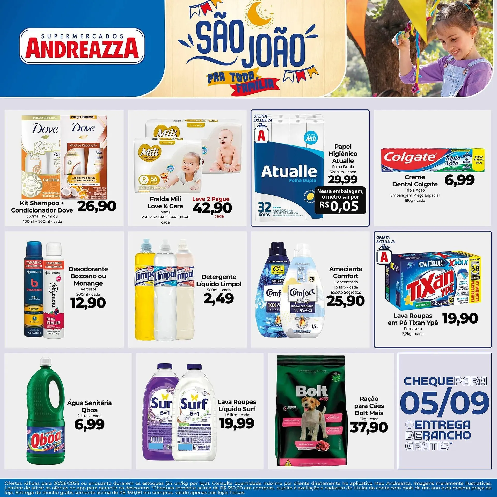 Encarte de Catálogo Supermercados Andreazza 20 de junho até 20 de junho 2025 - Pagina 5