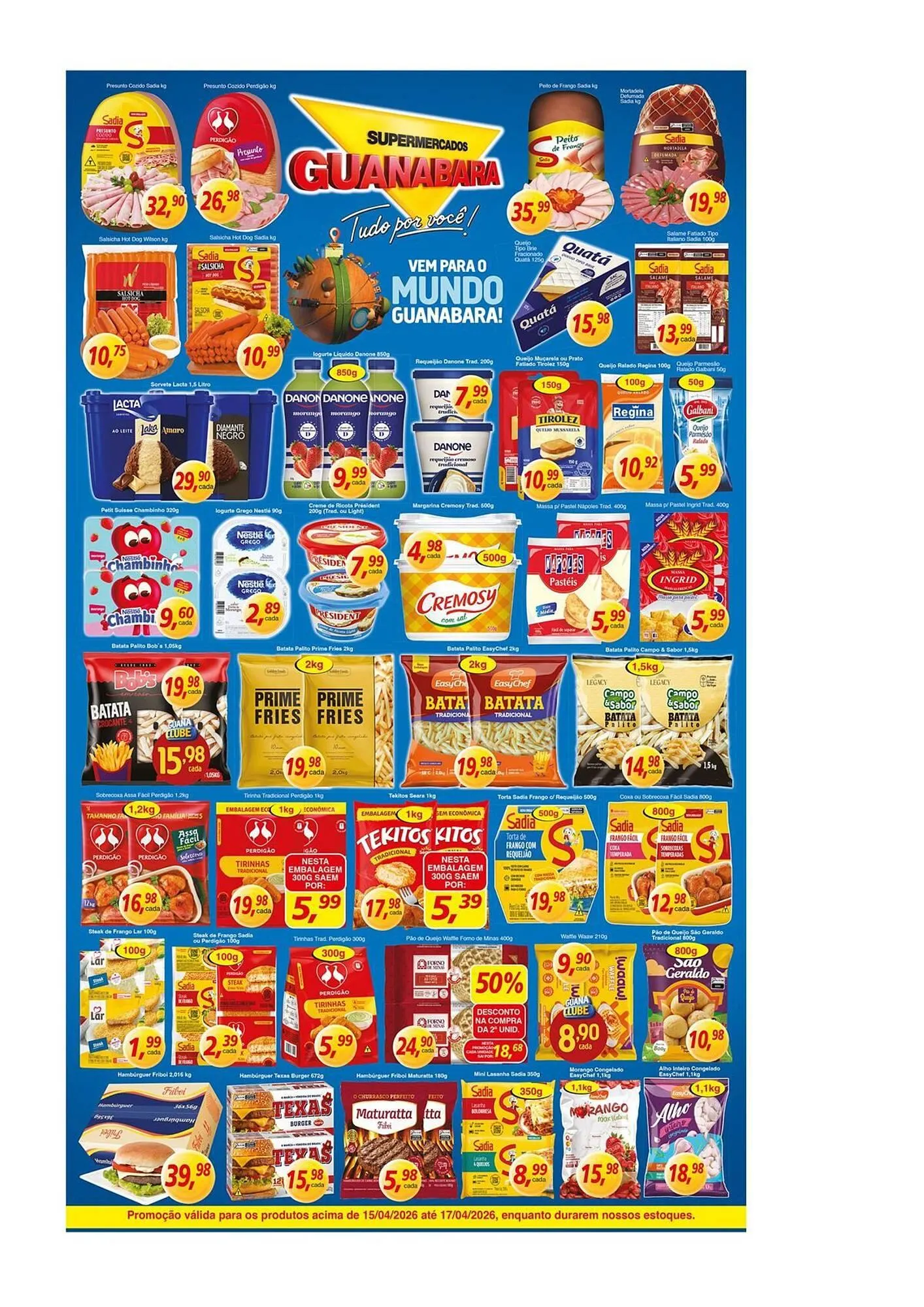 Encarte de Encarte Supermercados Guanabara 15 de abril até 17 de abril 2026 - Pagina 8