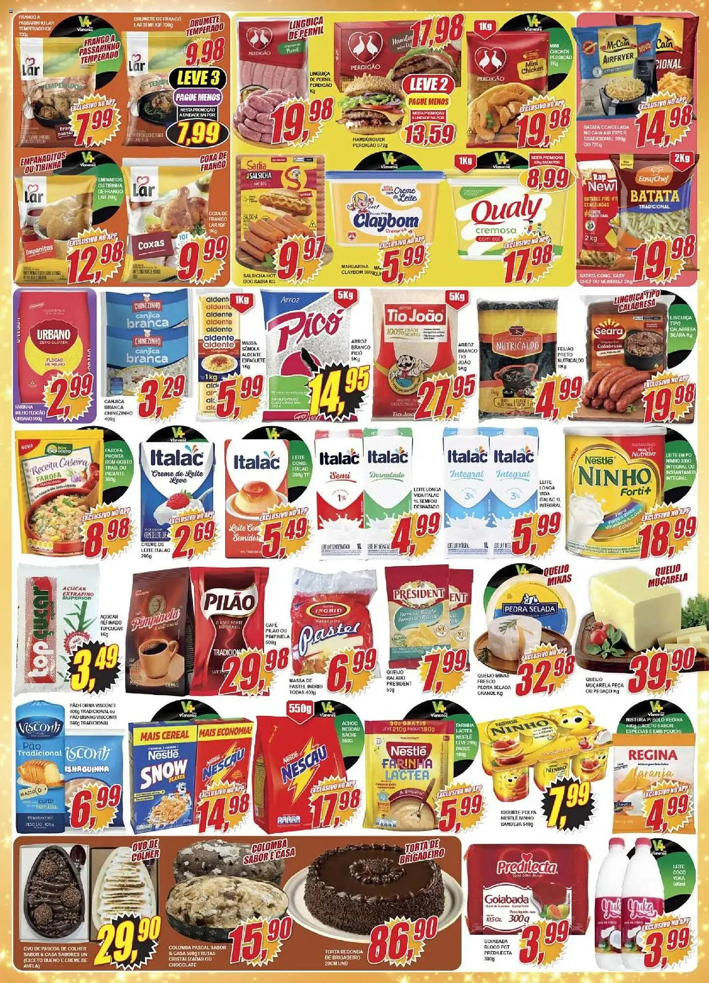 Encarte de Encarte Vianense Supermercados 3 de abril até 10 de abril 2026 - Pagina 1