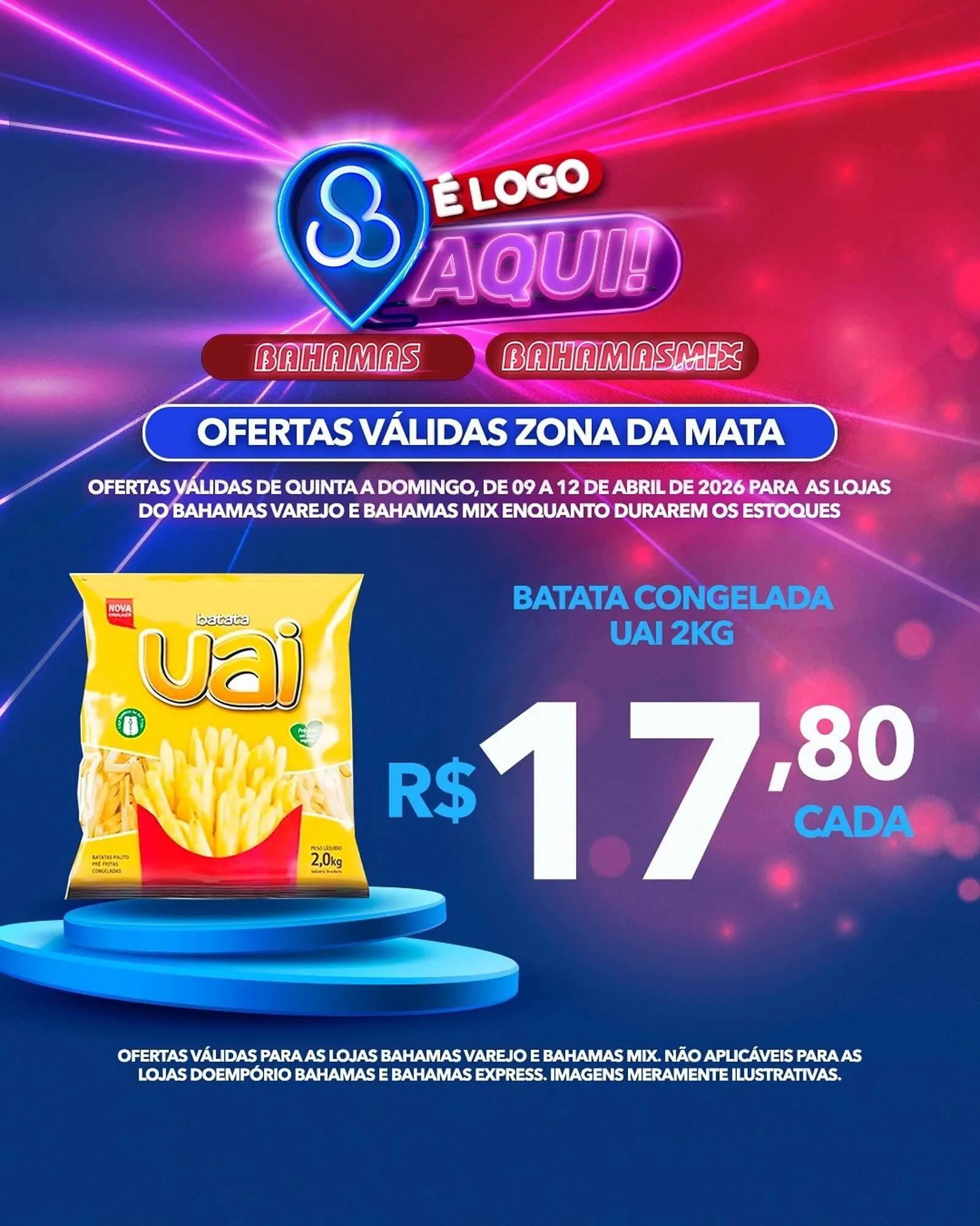 Encarte de Catálogo Bahamas Supermercados 9 de abril até 12 de abril 2026 - Pagina 2