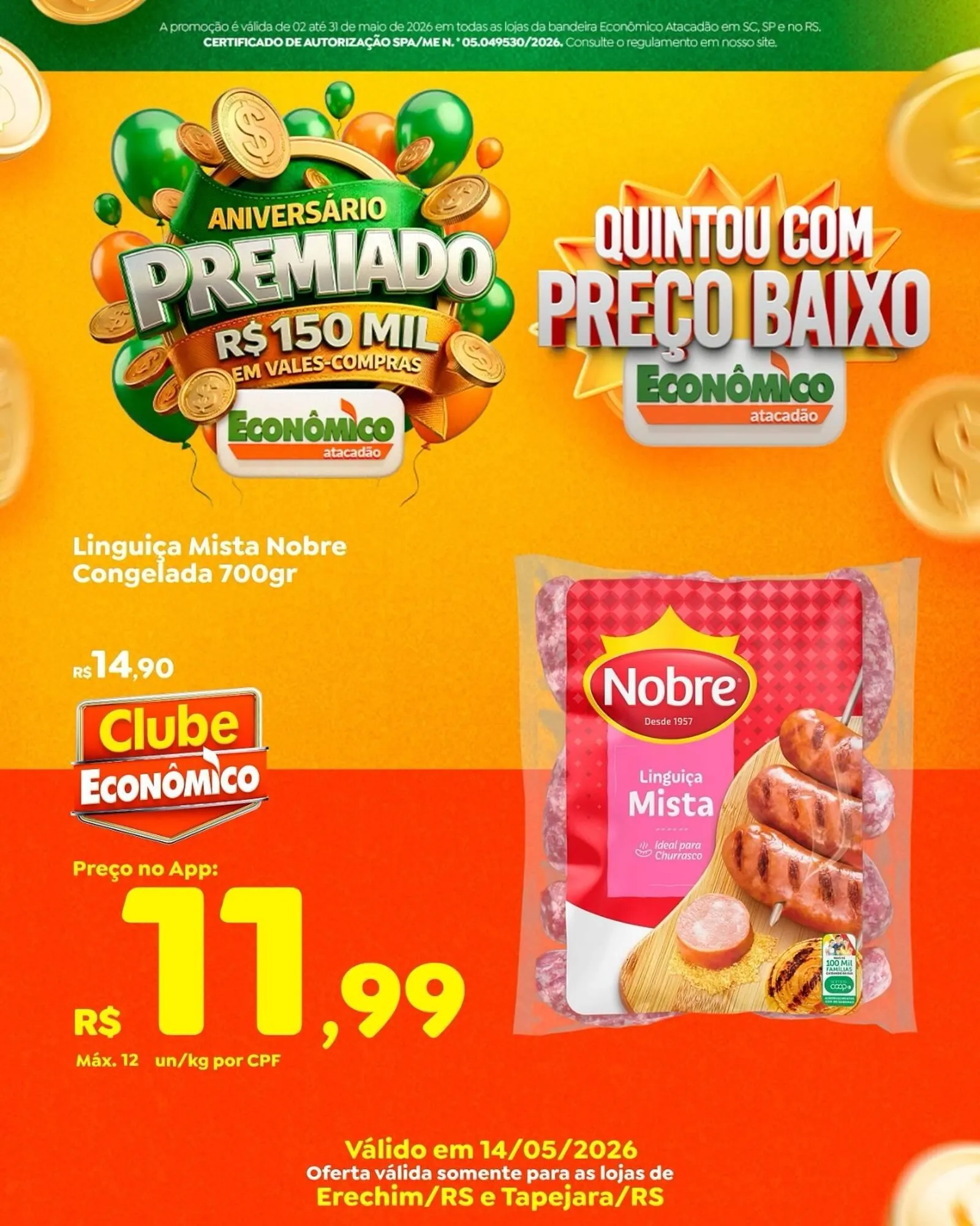 Encarte de Catálogo Econômico Atacadão 14 de maio até 31 de maio 2026 - Pagina 11