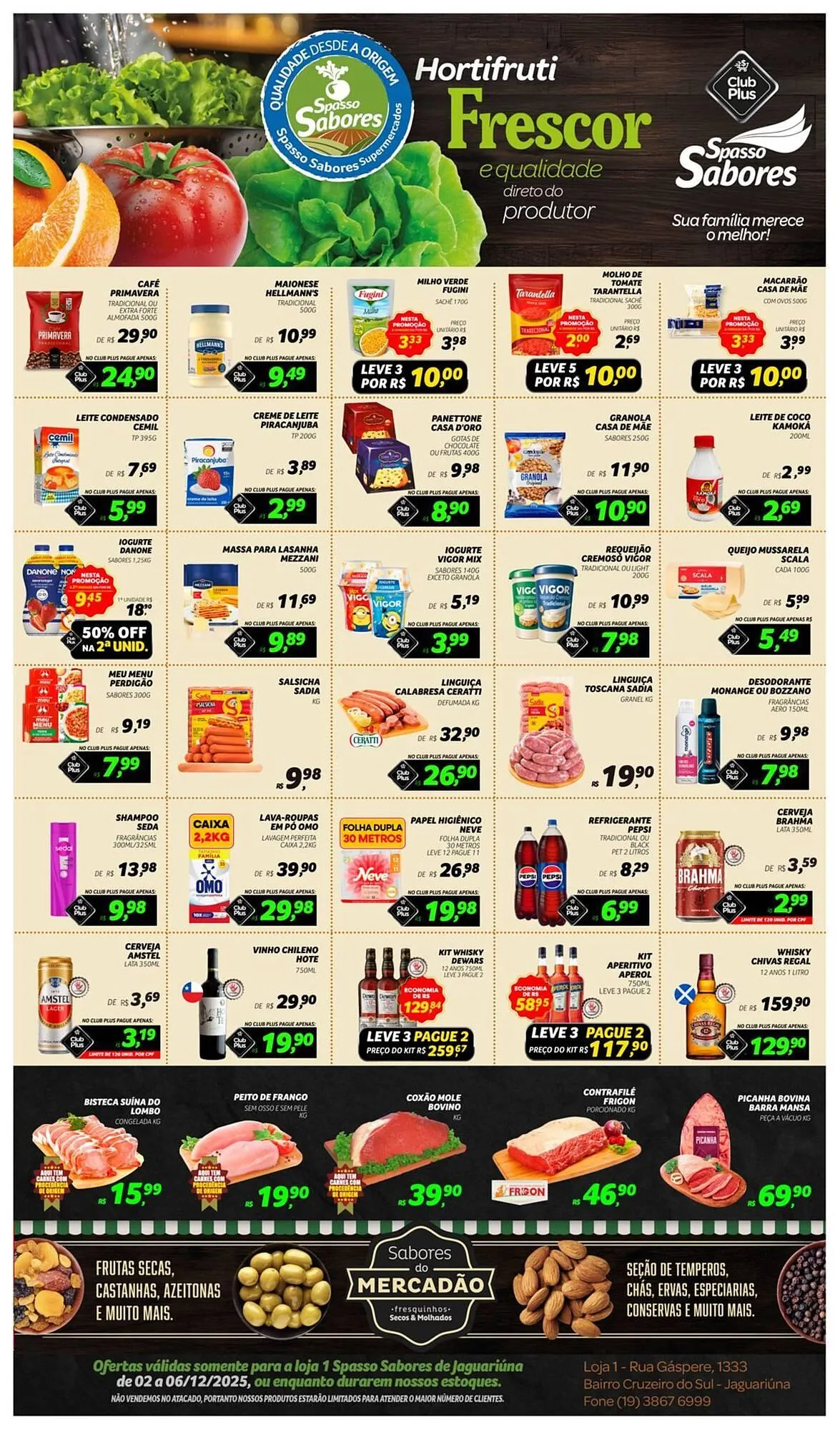 Folheto Spasso Sabores - 1