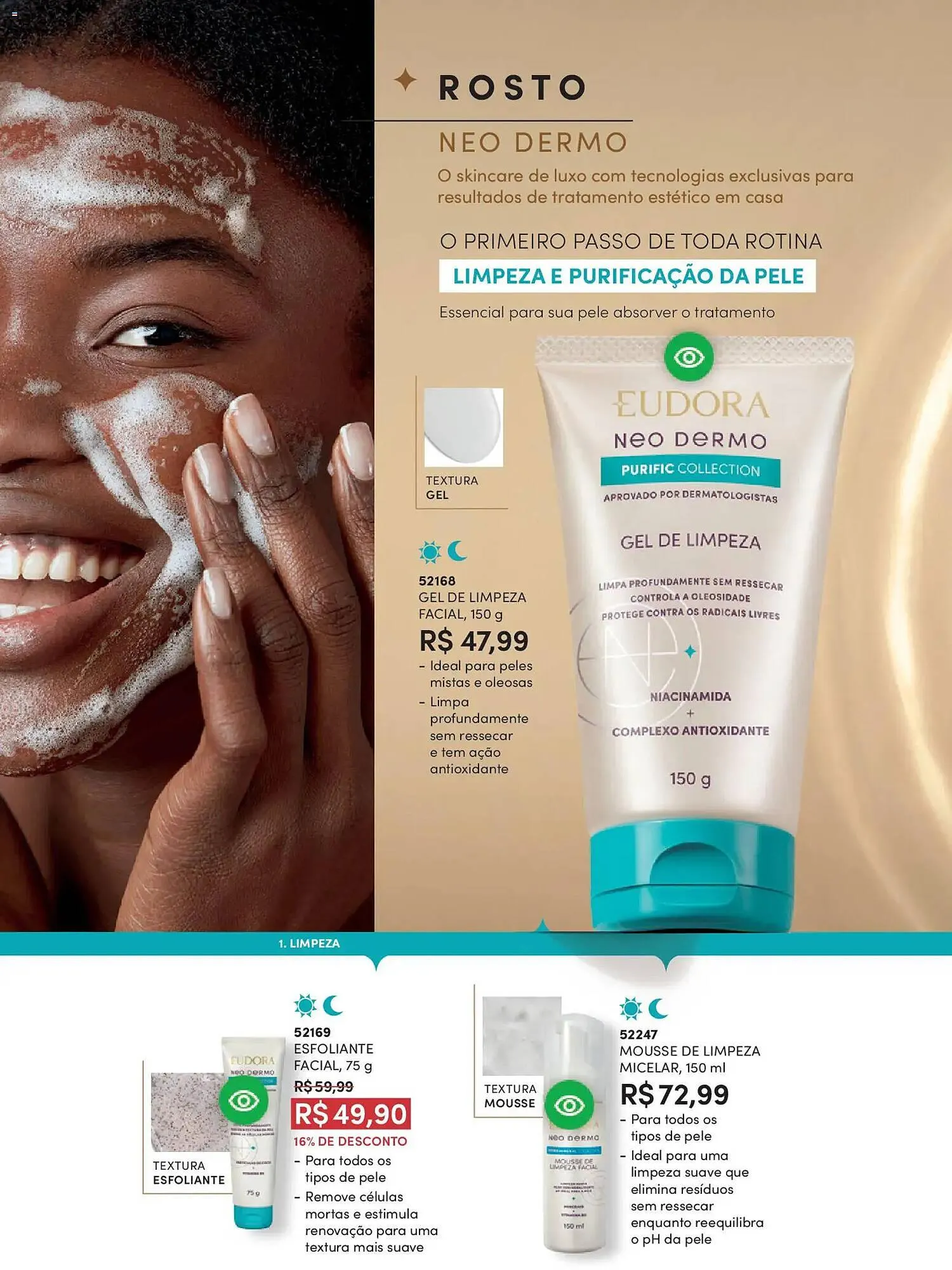 Encarte de Catálogo Eudora 23 de abril até 15 de junho 2026 - Pagina 98