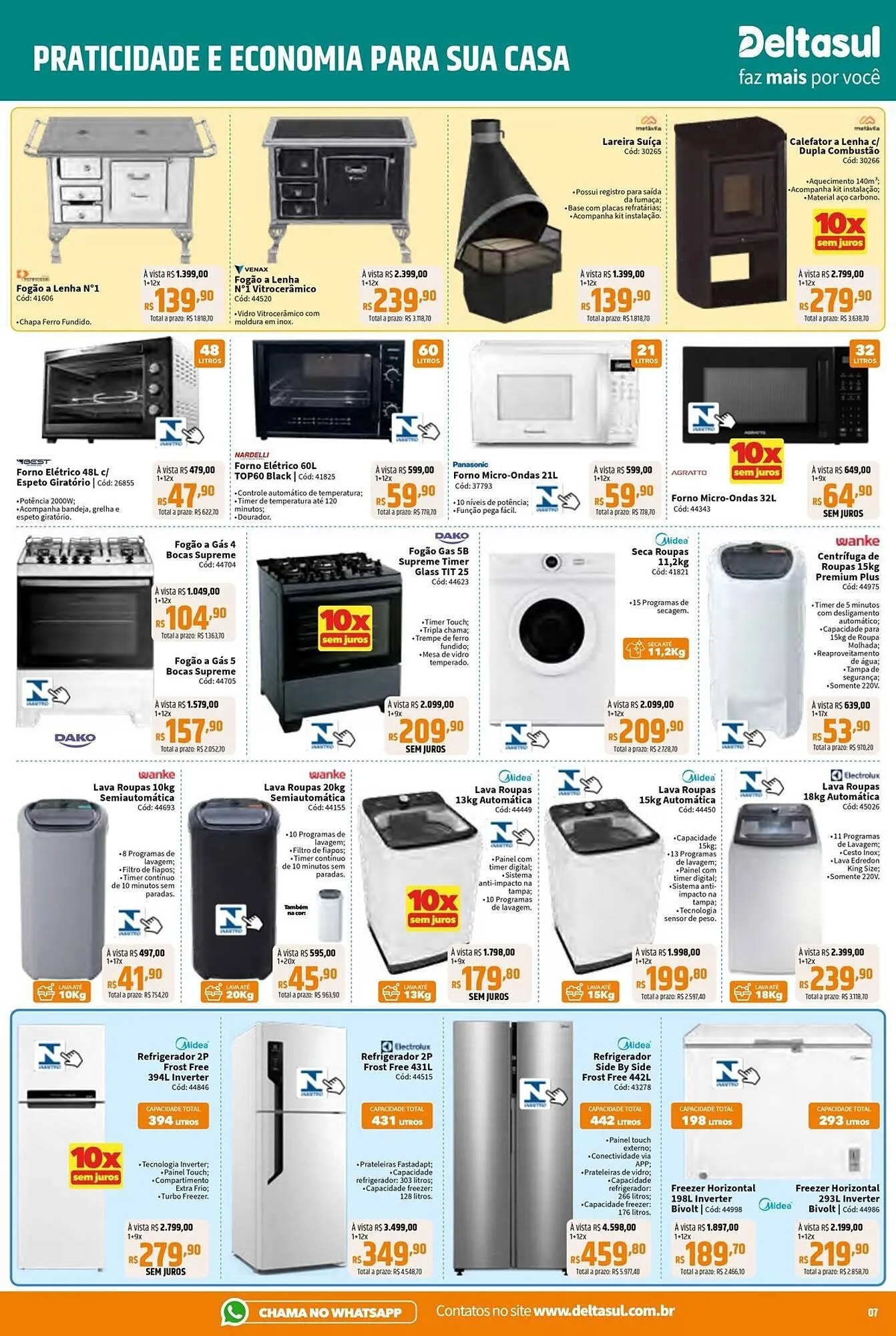 Encarte de Folheto Deltasul 1 de abril até 20 de abril 2026 - Pagina 7