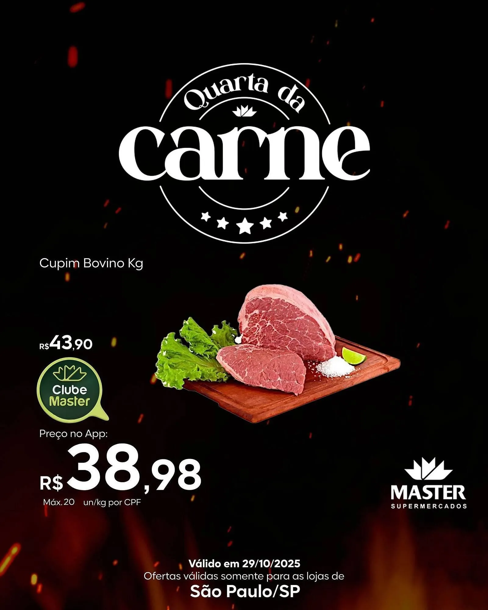 Encarte de Folheto Master Supermercados 29 de outubro até 29 de outubro 2025 - Pagina 5