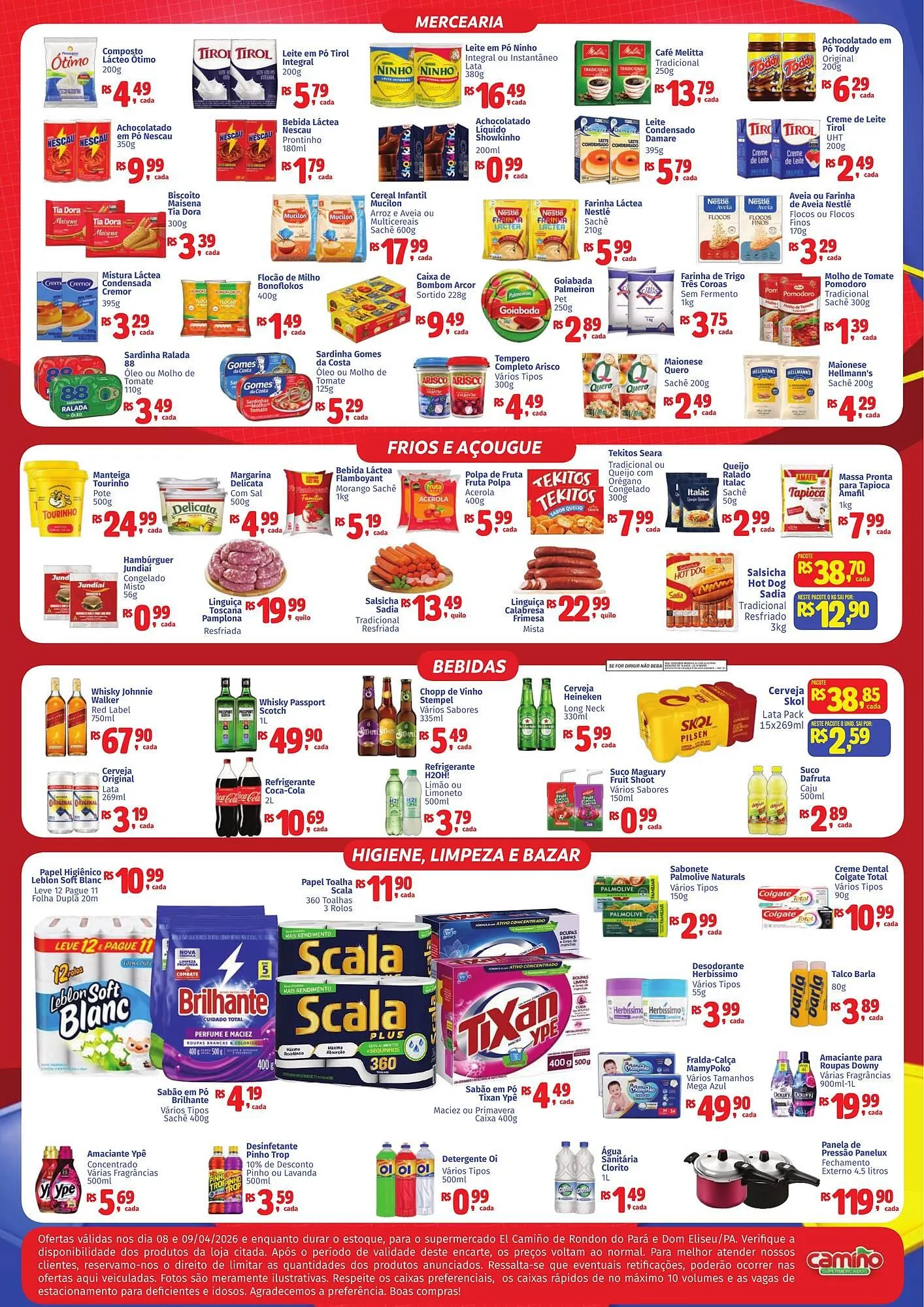 Encarte de Catálogo Camiño supermercados 8 de abril até 9 de abril 2026 - Pagina 2