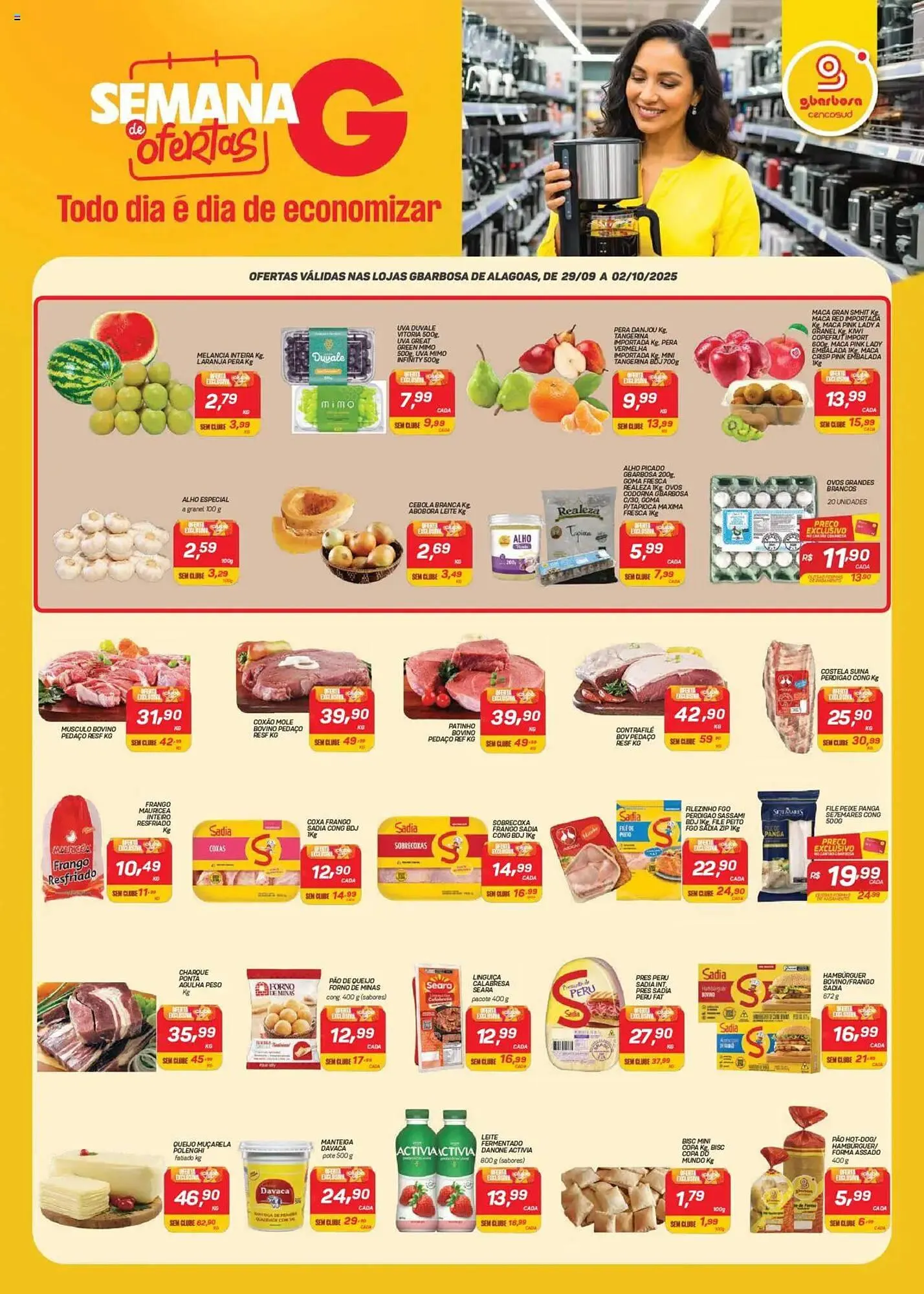 Encarte de Encarte GBarbosa 29 de setembro até 2 de outubro 2025 - Pagina 1