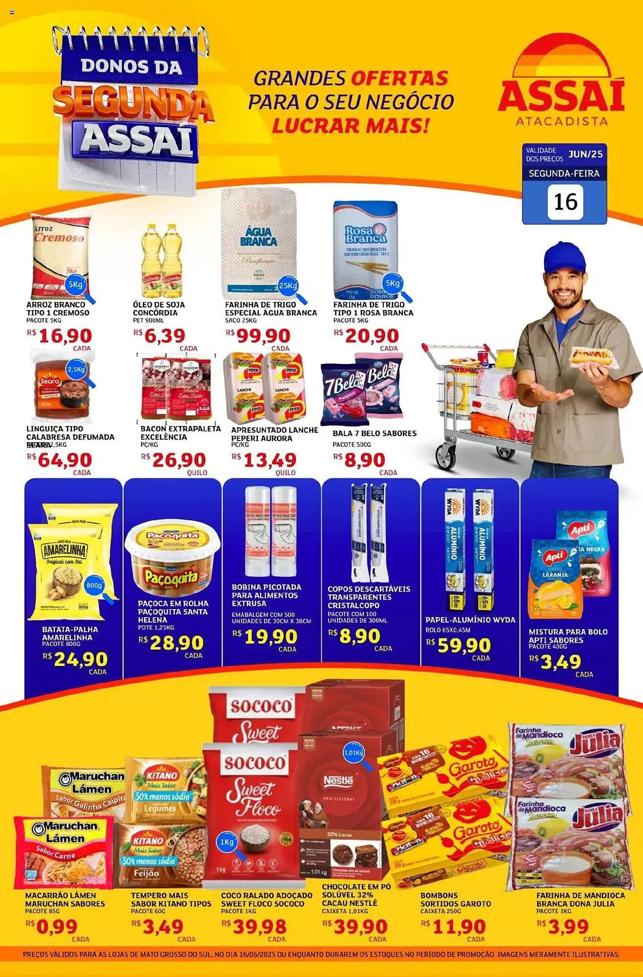 Encarte de Catálogo Assaí Atacadista 16 de junho até 17 de junho 2025 - Pagina 1