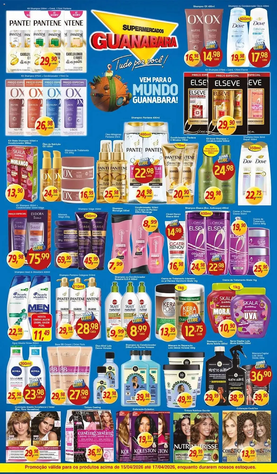 Encarte de Encarte Supermercados Guanabara 15 de abril até 17 de abril 2026 - Pagina 10