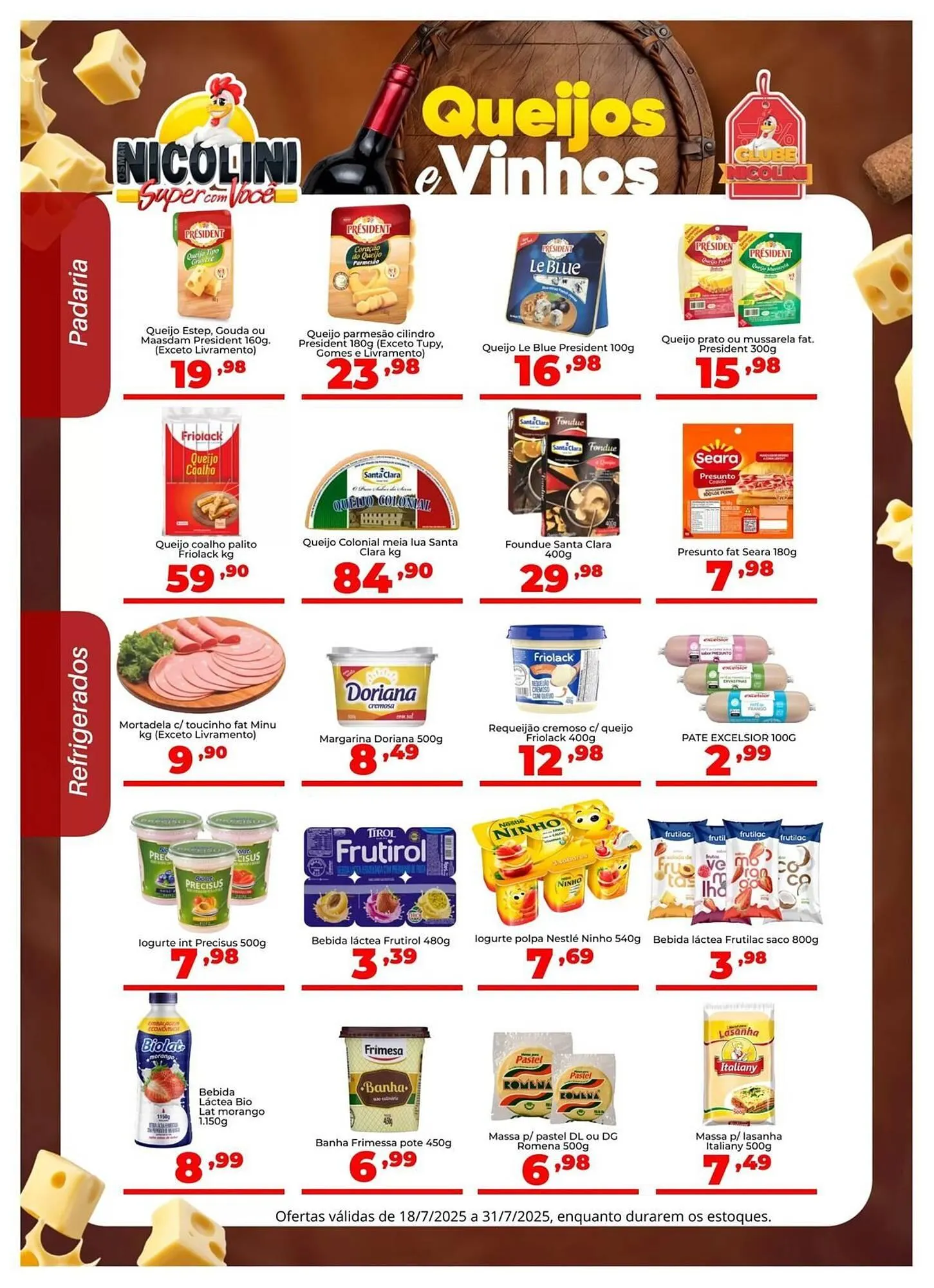 Encarte de Catálogo Super Nicolini 18 de julho até 31 de julho 2025 - Pagina 3