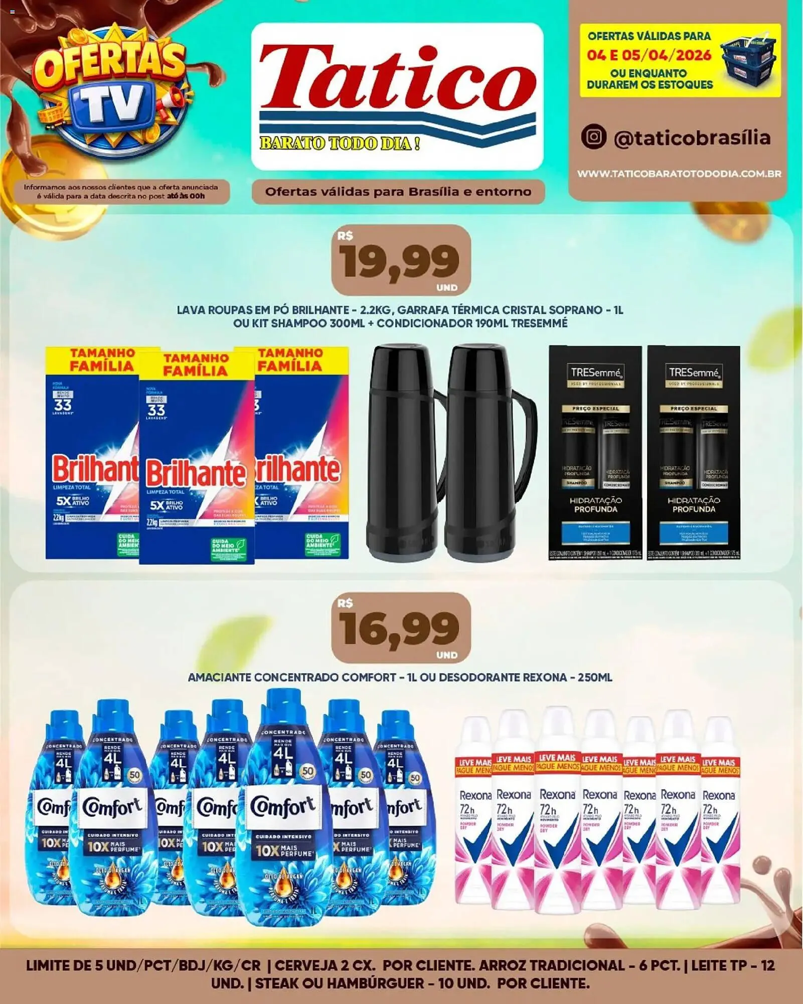 Encarte de Tabloide Tatico 6 de abril até 6 de abril 2026 - Pagina 34