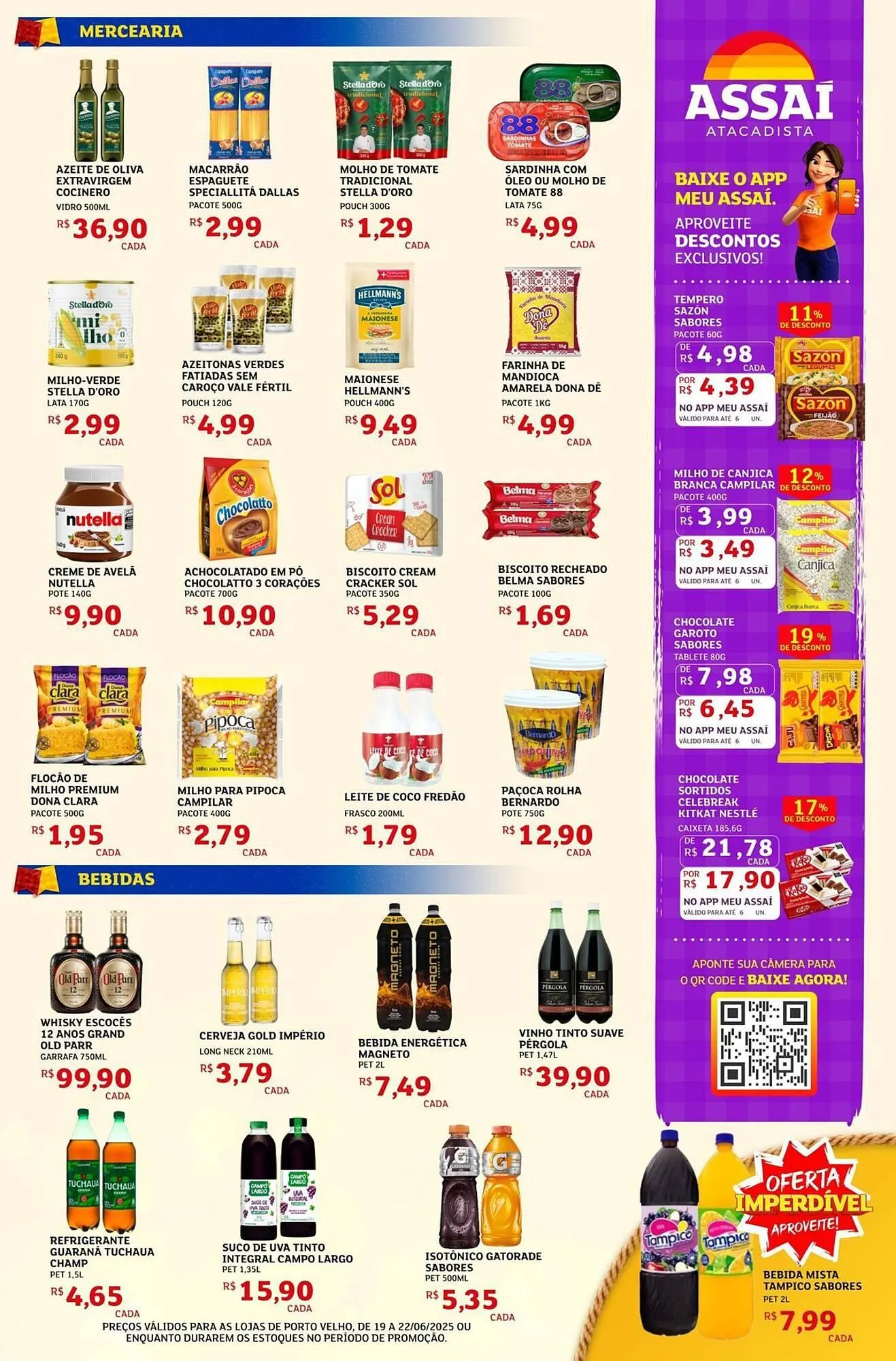 Encarte de Catálogo Assaí Atacadista 20 de junho até 22 de junho 2025 - Pagina 3