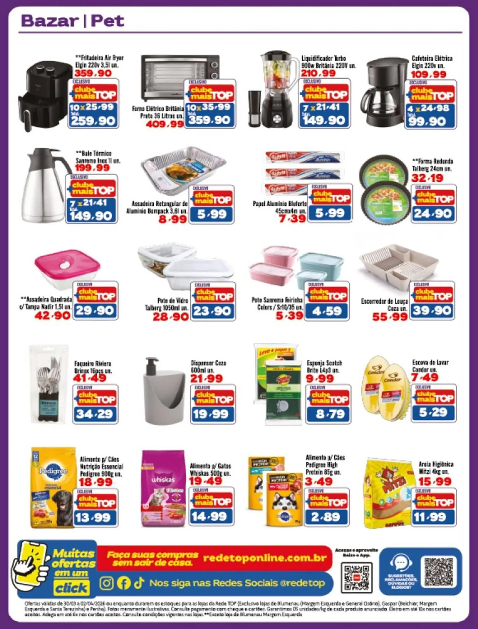 Encarte de Encarte Rede Top 30 de março até 2 de abril 2026 - Pagina 8