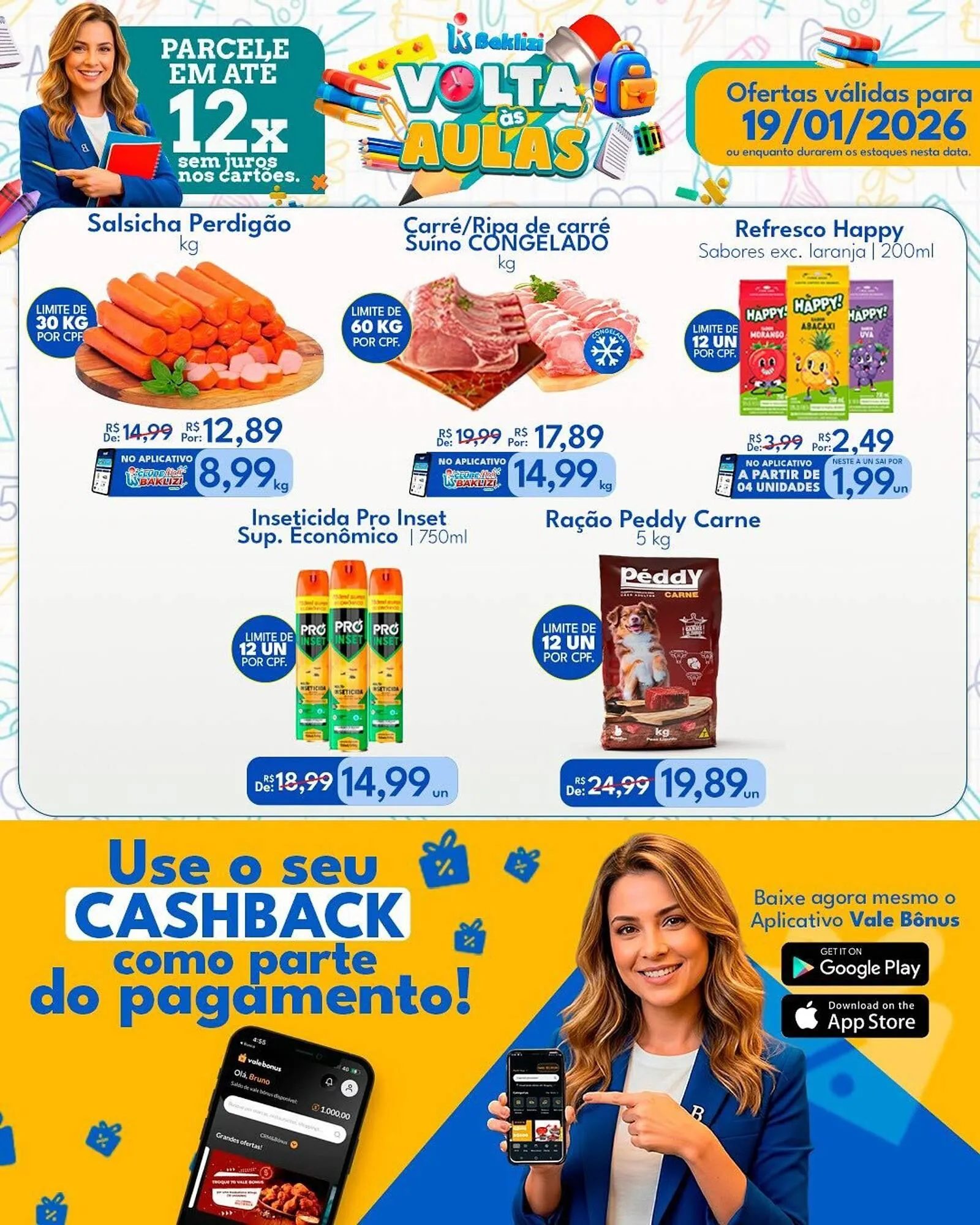 Encarte de Catálogo Supermercados Baklizi 19 de janeiro até 19 de janeiro 2026 - Pagina 2