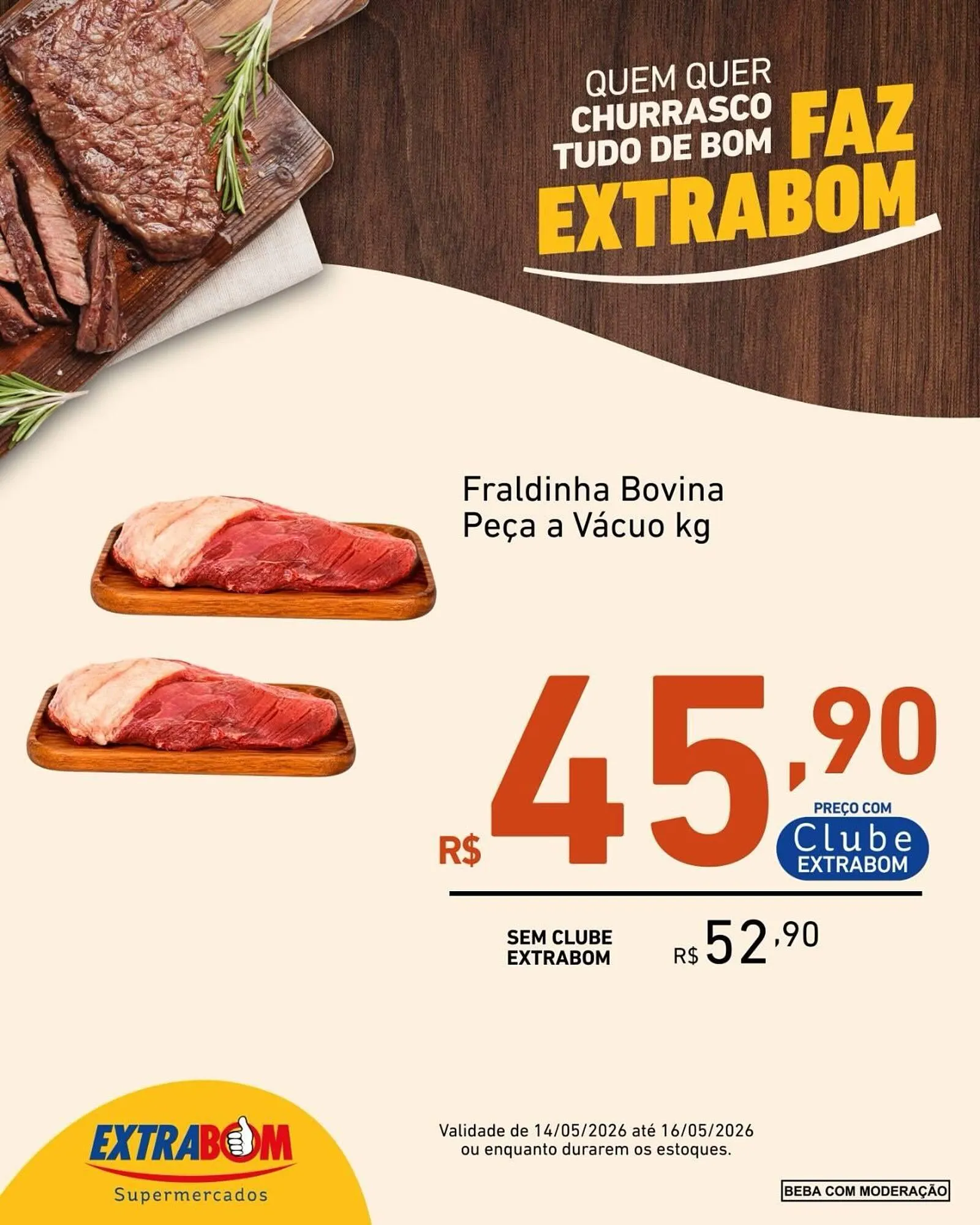 Encarte de Catálogo Extrabom Supermercados 14 de maio até 16 de maio 2026 - Pagina 8