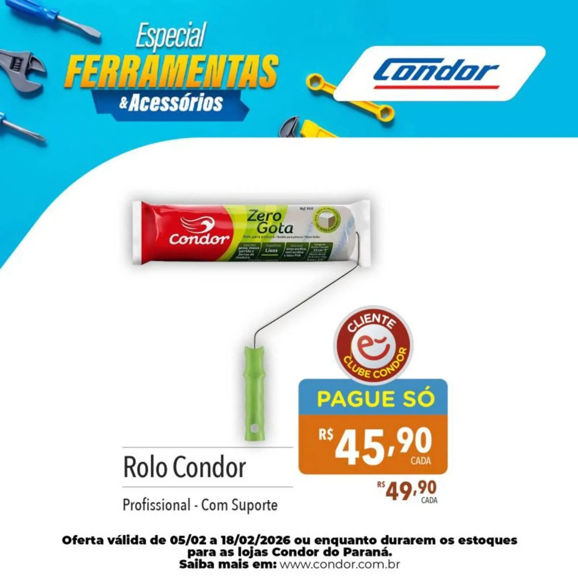 Encarte de Catálogo Supermercados Condor 5 de fevereiro até 18 de fevereiro 2026 - Pagina 4