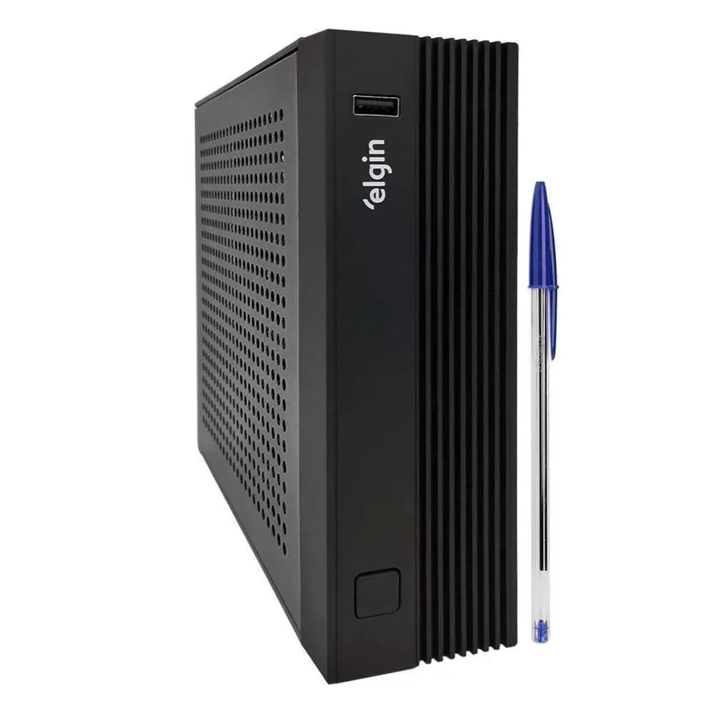 Computador NEWERA E3 NANO2 Celeron N3350 4GB/SSD120GB/2Serial/9USB Sem Sistema - 46E3N2222140, ELGIN