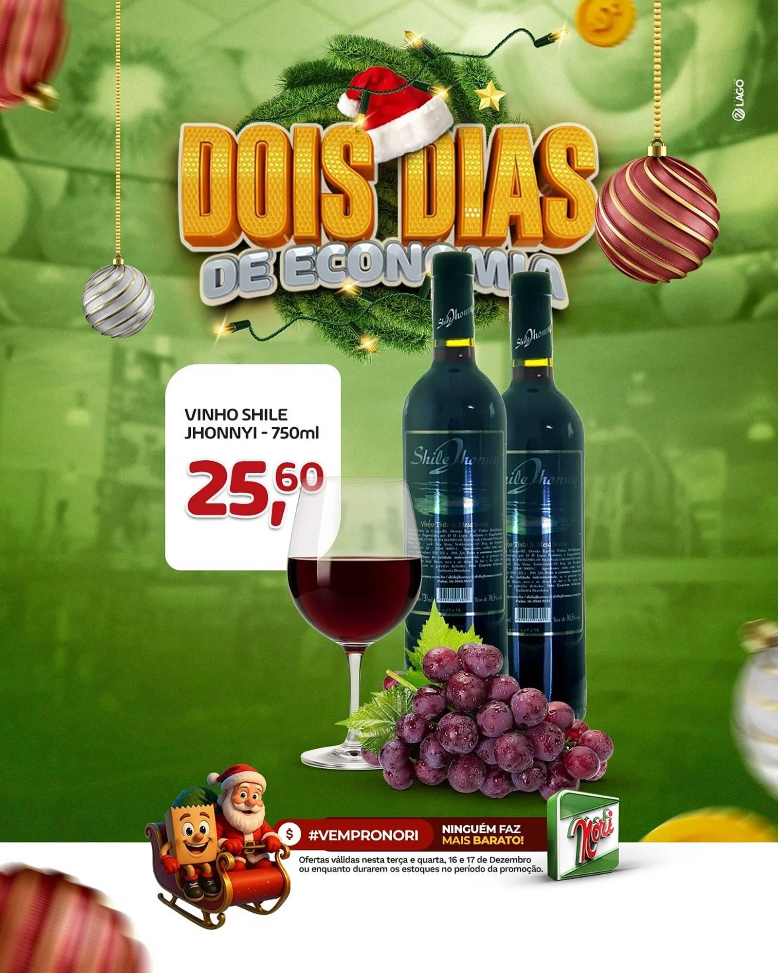 Encarte de Catálogo Supermercados Nori 16 de dezembro até 17 de dezembro 2025 - Pagina 2