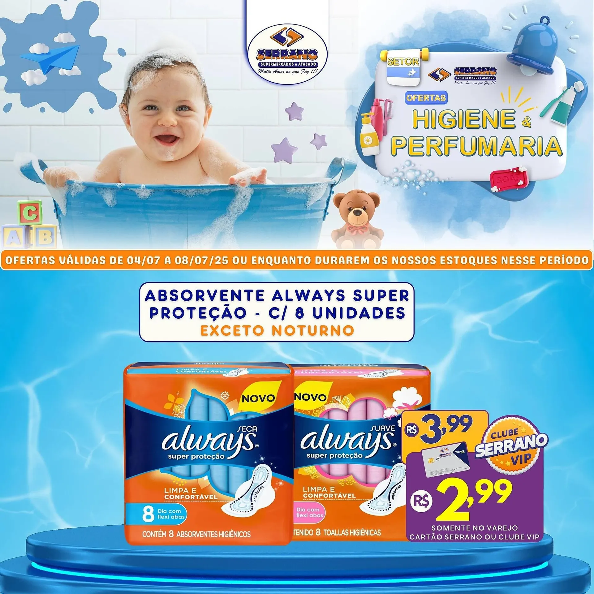 Encarte de Catálogo Serrano Supermercado 7 de julho até 8 de julho 2025 - Pagina 2