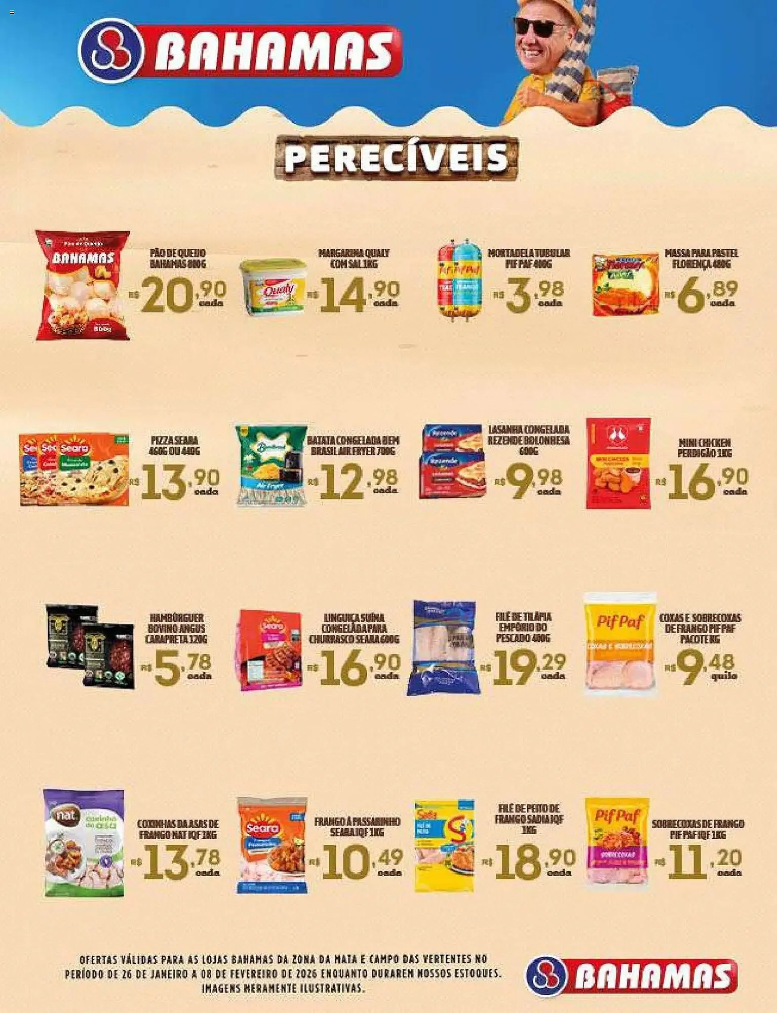 Encarte de Catálogo Bahamas Supermercados 29 de janeiro até 8 de fevereiro 2026 - Pagina 9