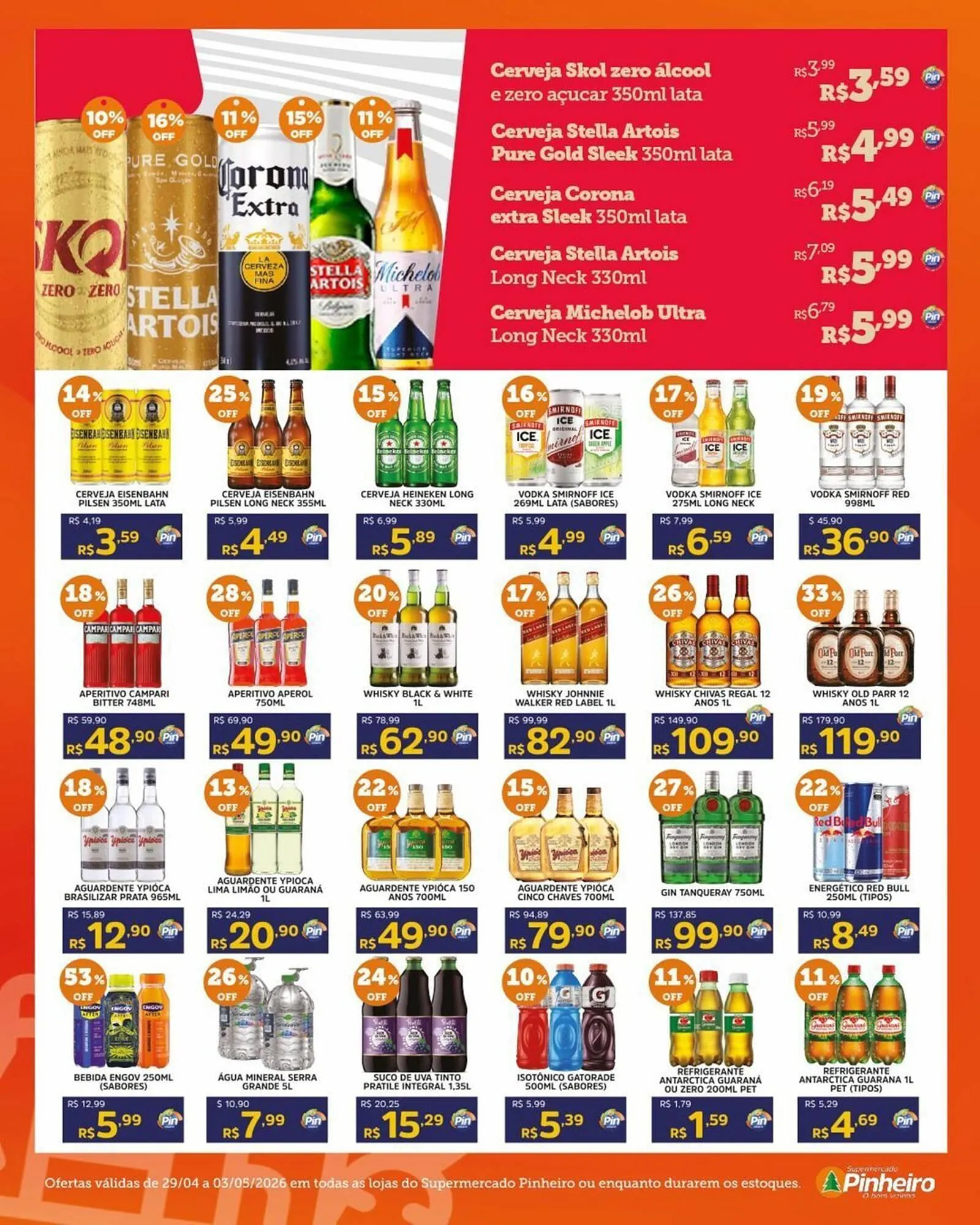 Encarte de Encarte Pinheiro Supermercado 29 de abril até 3 de maio 2026 - Pagina 3