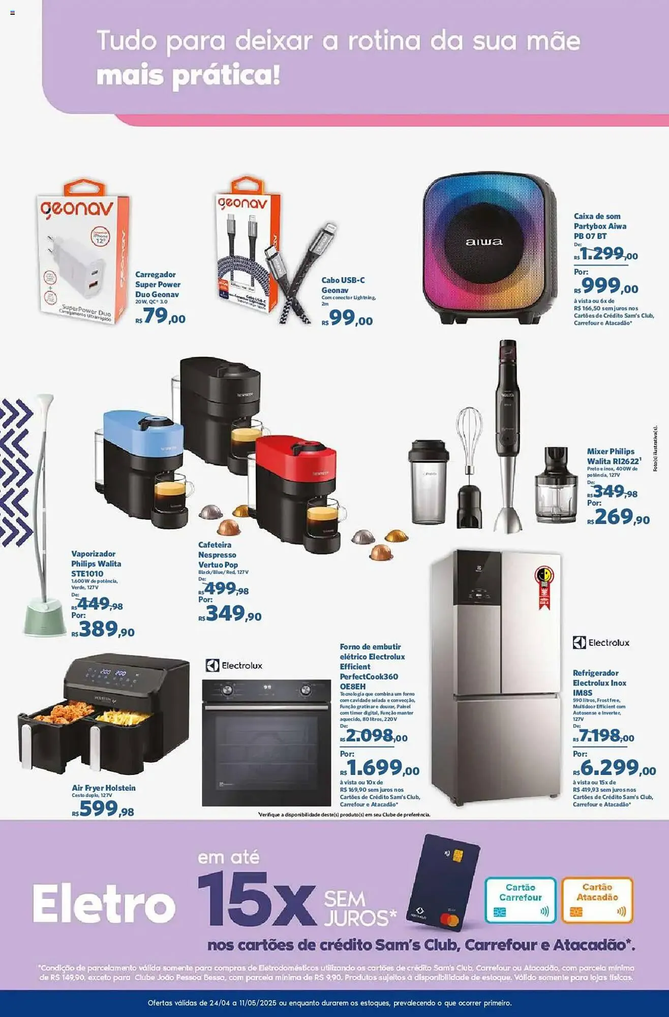 Encarte de Catálogo Sam's Club 24 de abril até 11 de maio 2025 - Pagina 10